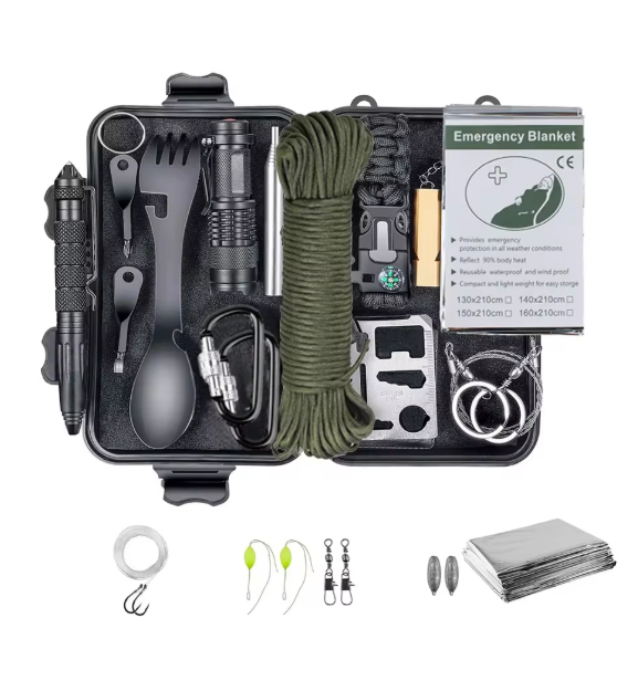 Professional Emergency Survival Kit / Camping /First Aid SOS /Wilderness Adventure_7