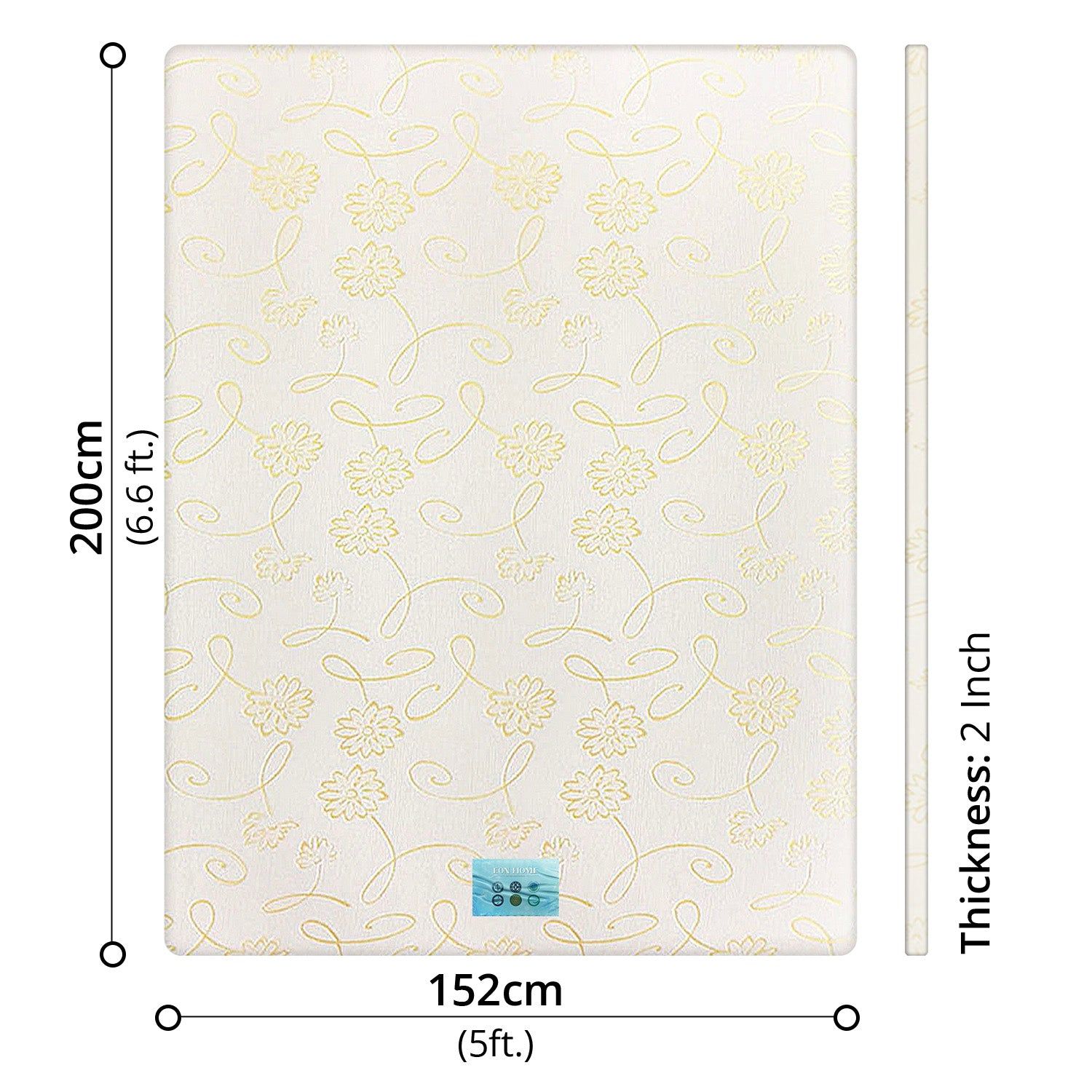 EON - MATTRESS TOPPER - QUEEN 2 INCH (5 x 6.6)_2