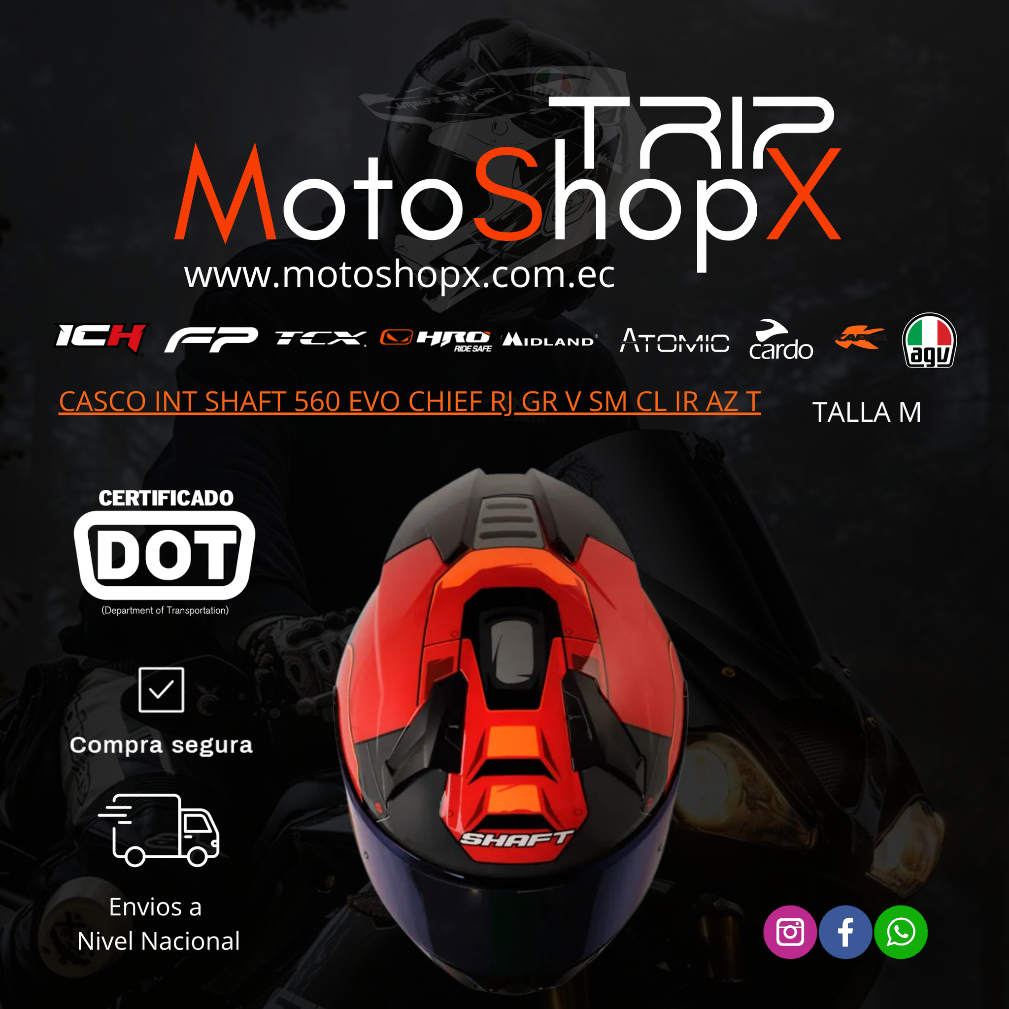 CASCO INT SHAFT 560 EVO CHIEF RJ GR V SM CL IR AZ T_2