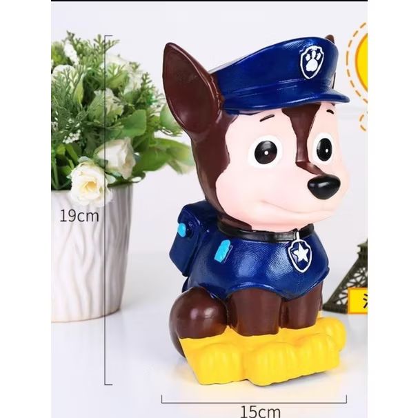 Paw Petrol Silicon Piggybank Coin Bank Painting Kit 🐾_6
