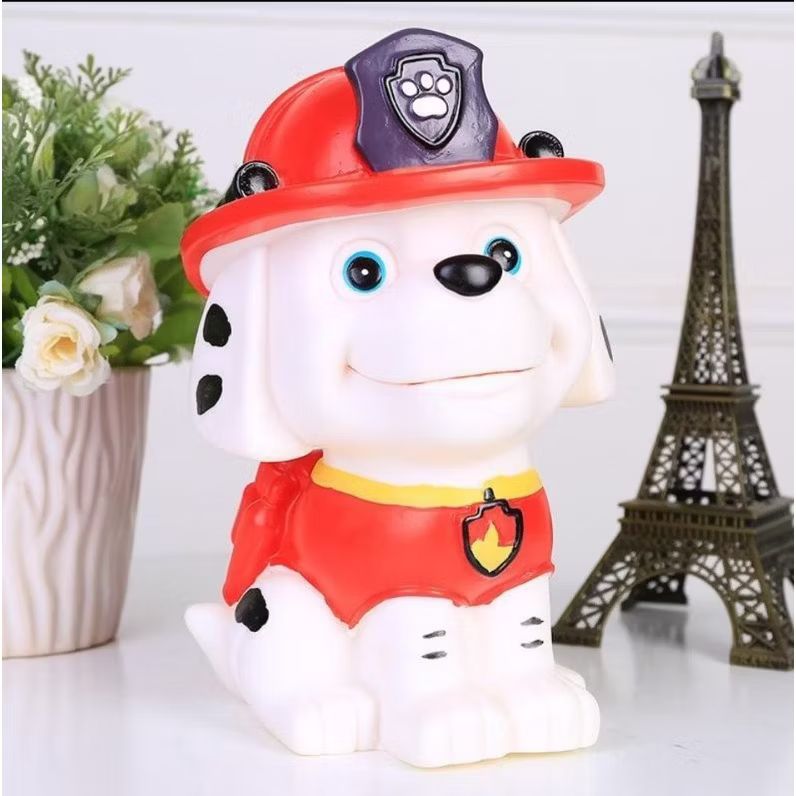 Paw Petrol Silicon Piggybank Coin Bank Painting Kit 🐾_9