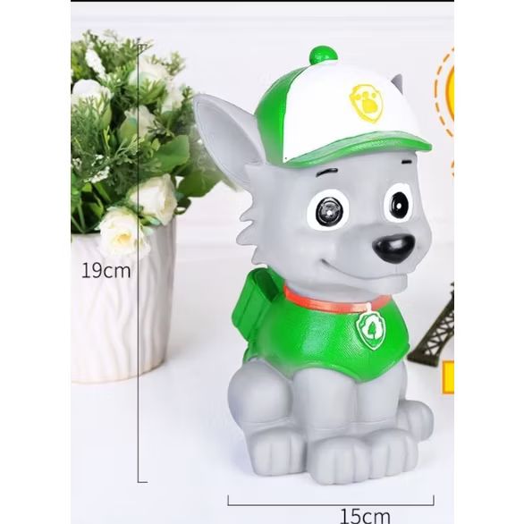 Paw Petrol Silicon Piggybank Coin Bank Painting Kit 🐾_10