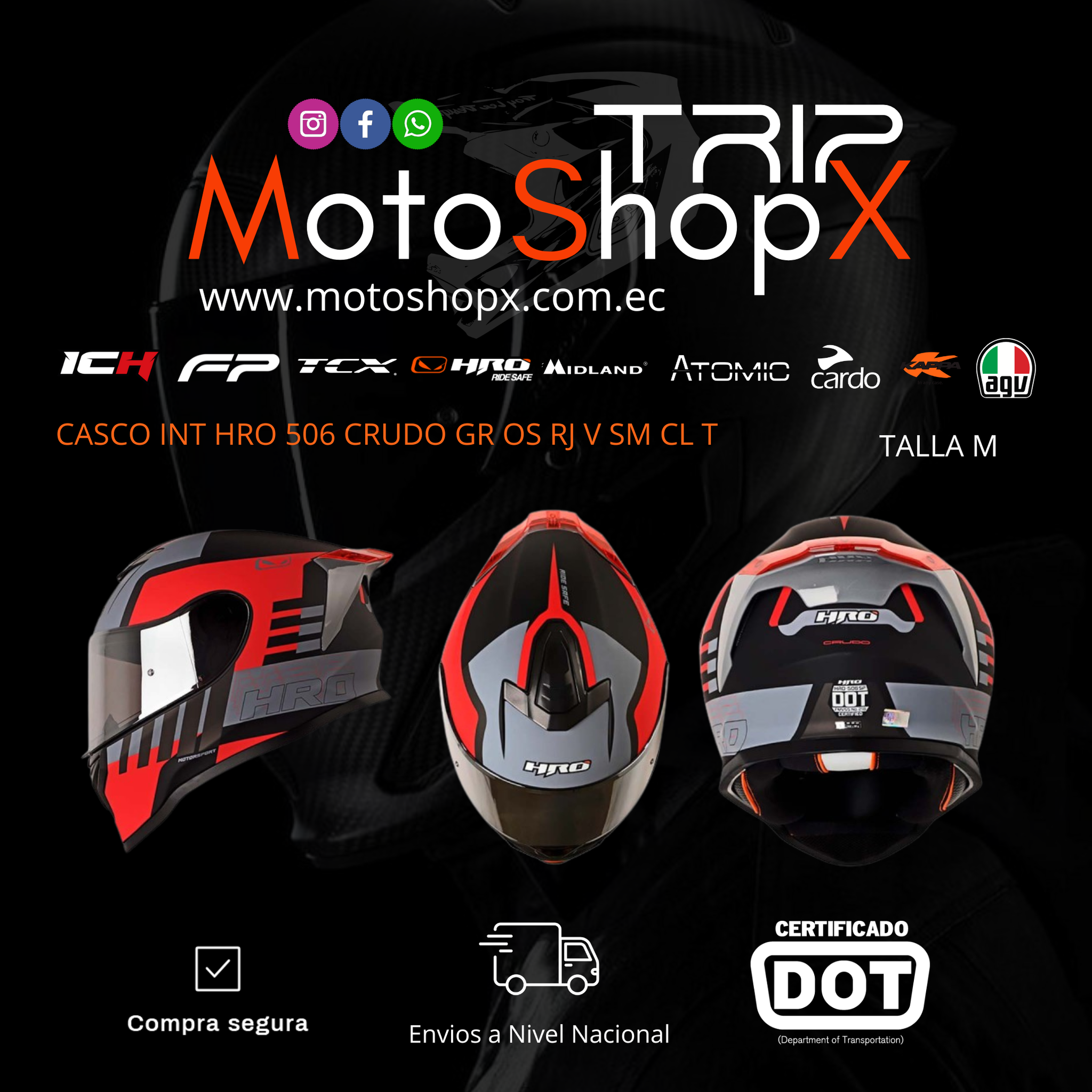 CASCO INT HRO 506 MASK NG GR V SM CL IR RJ T_0