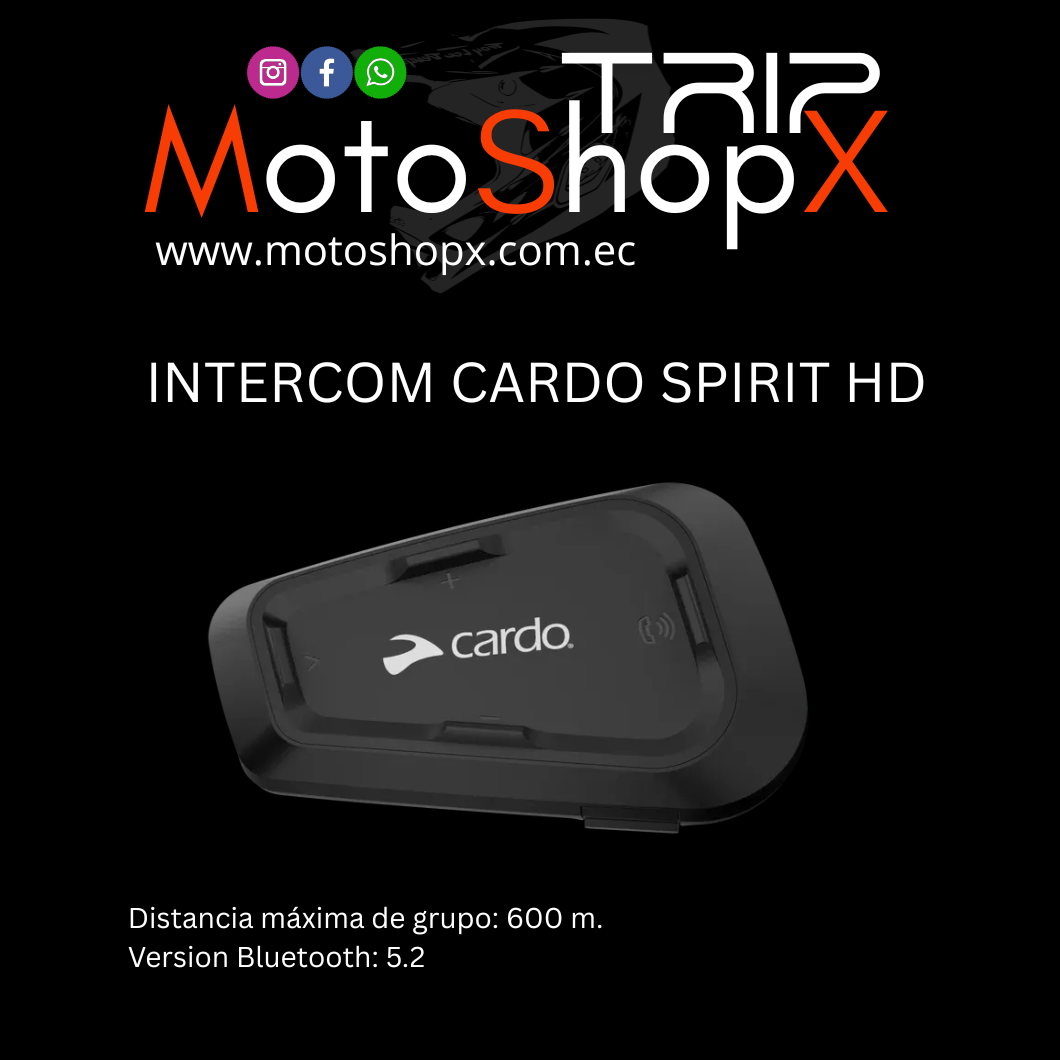INTERCOM CARDO SPIRIT HD_2
