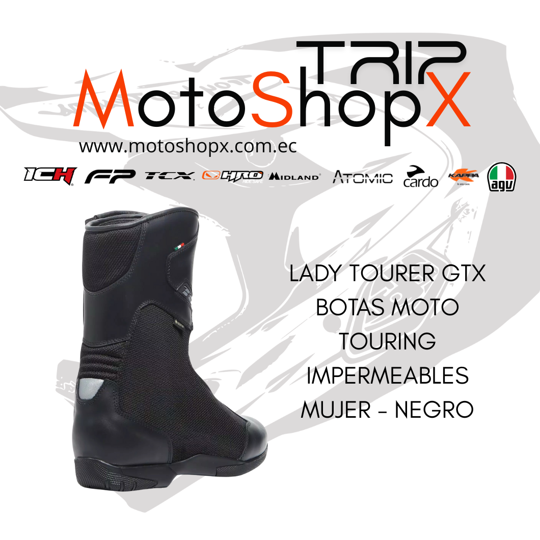 LADY TOURER GTX BOTAS MOTO TOURING IMPERMEABLES MUJER_1