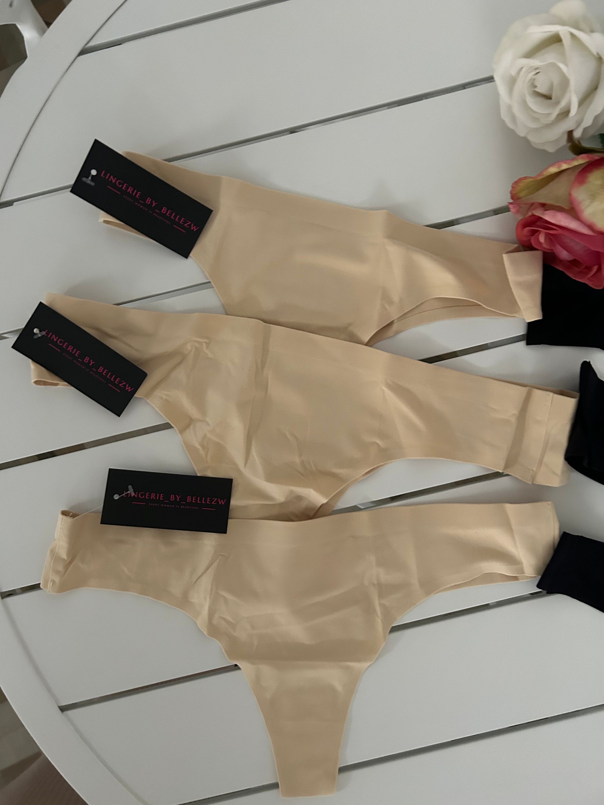 High end Seamless Panty -beige_0