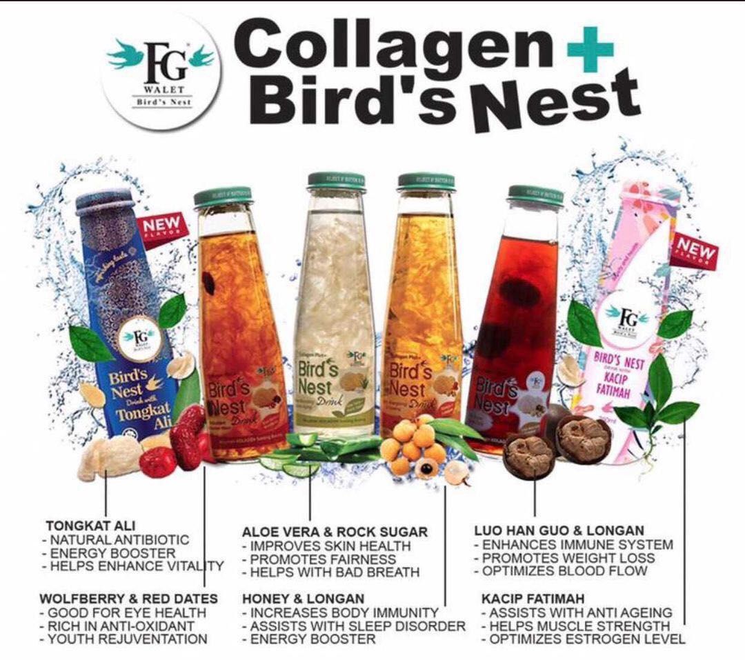 Collagen Birdnest Drink (Assorted Flavours)_0