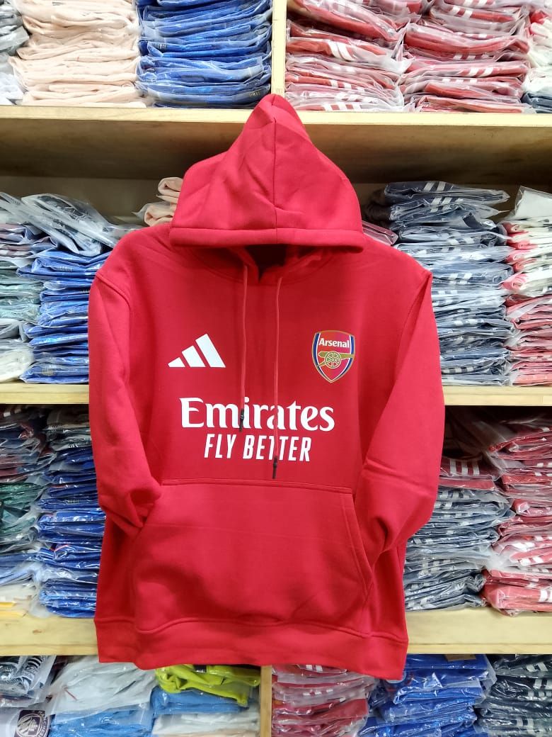 Arsenal Red Hoodie  _0
