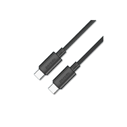 Porodo Blue 60W PD Type-C to C PVC Cable 1.2M_0