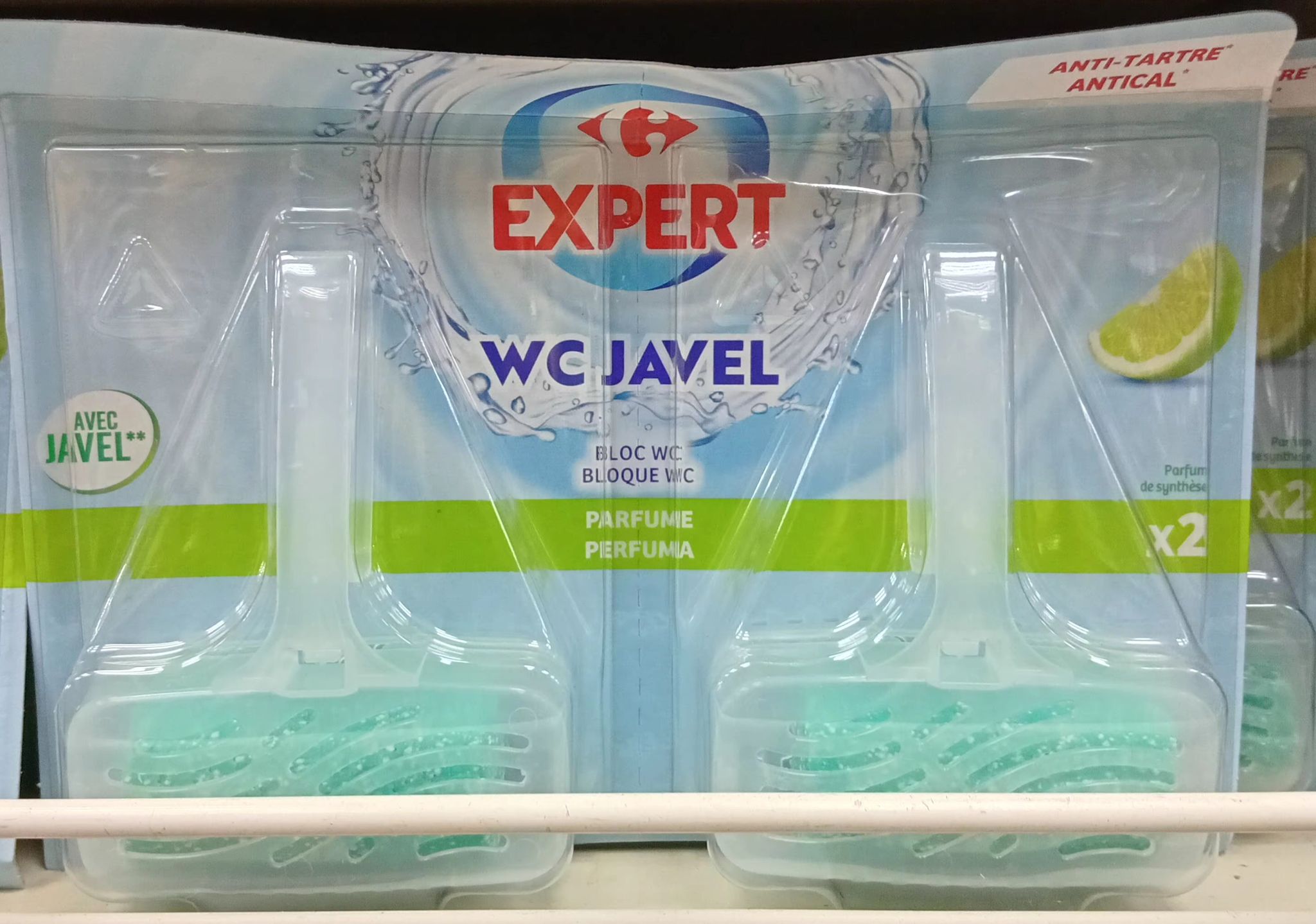 Crf Exp. Wc Bloc Javel Citron 2x40gr_0