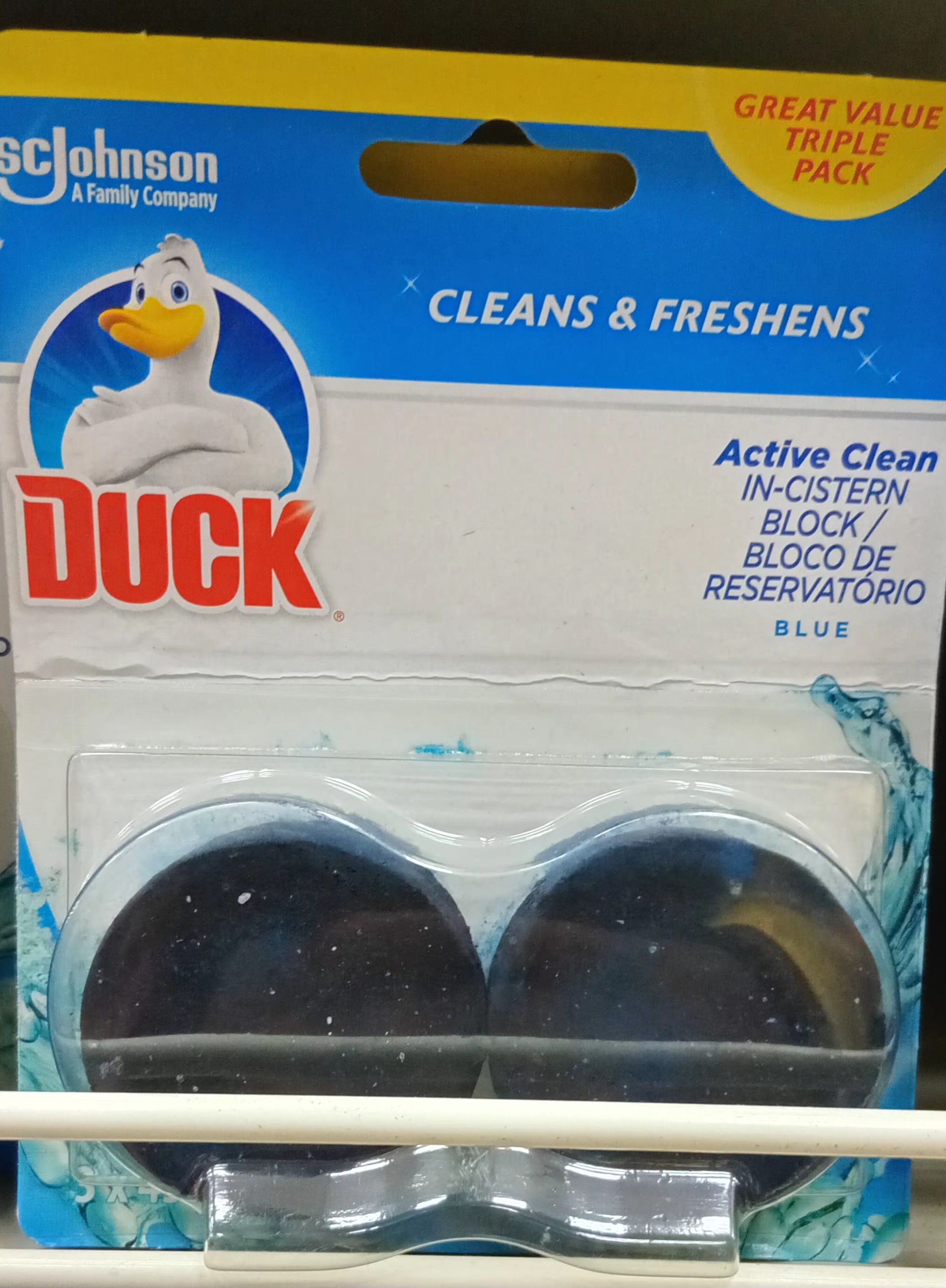 Duck Cist Block Blue 3x45g_0
