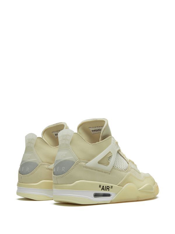 Air Jordan 4 X Retro SP Off White Sail _2