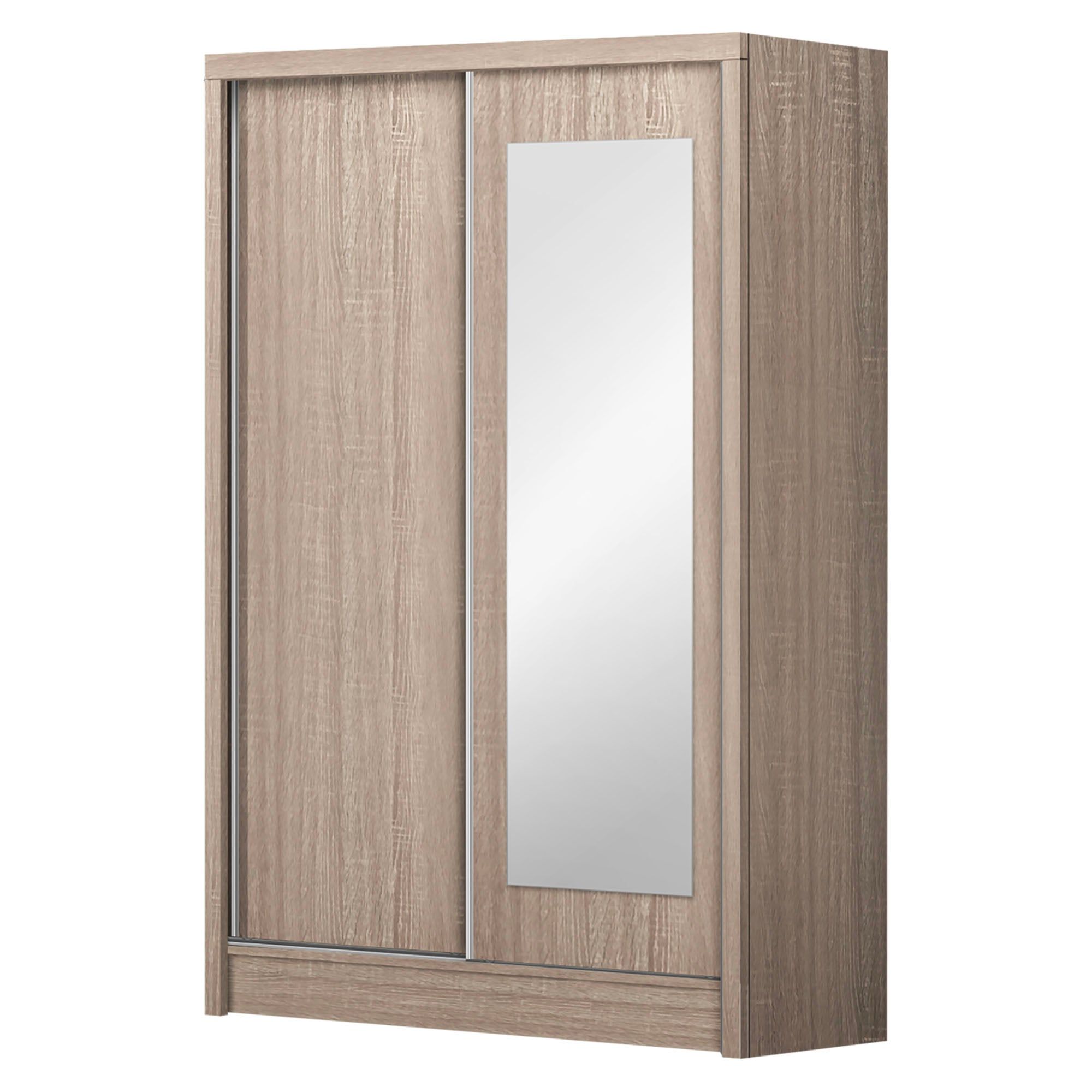 FG 2 DOOR WARDROBE SLIDING WITH MIRROR_5