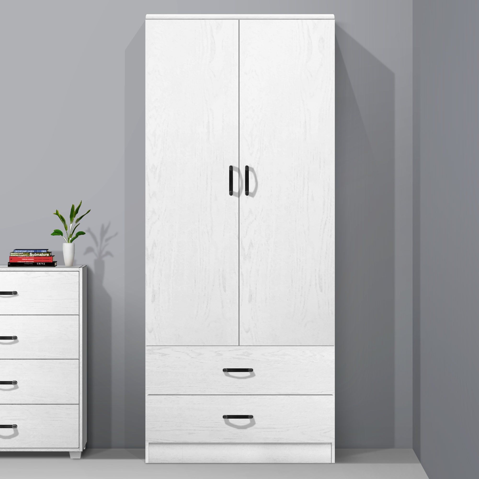 FG 2 DOOR WARDROBE +2 DRAWER_0