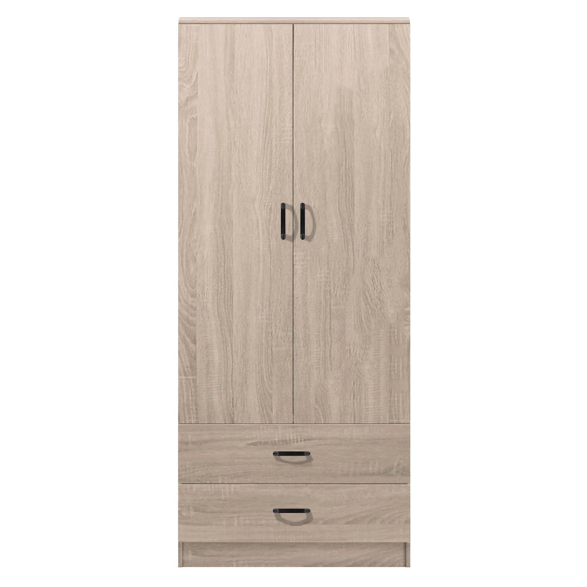 FG 2 DOOR WARDROBE + 2 DRAWER_2