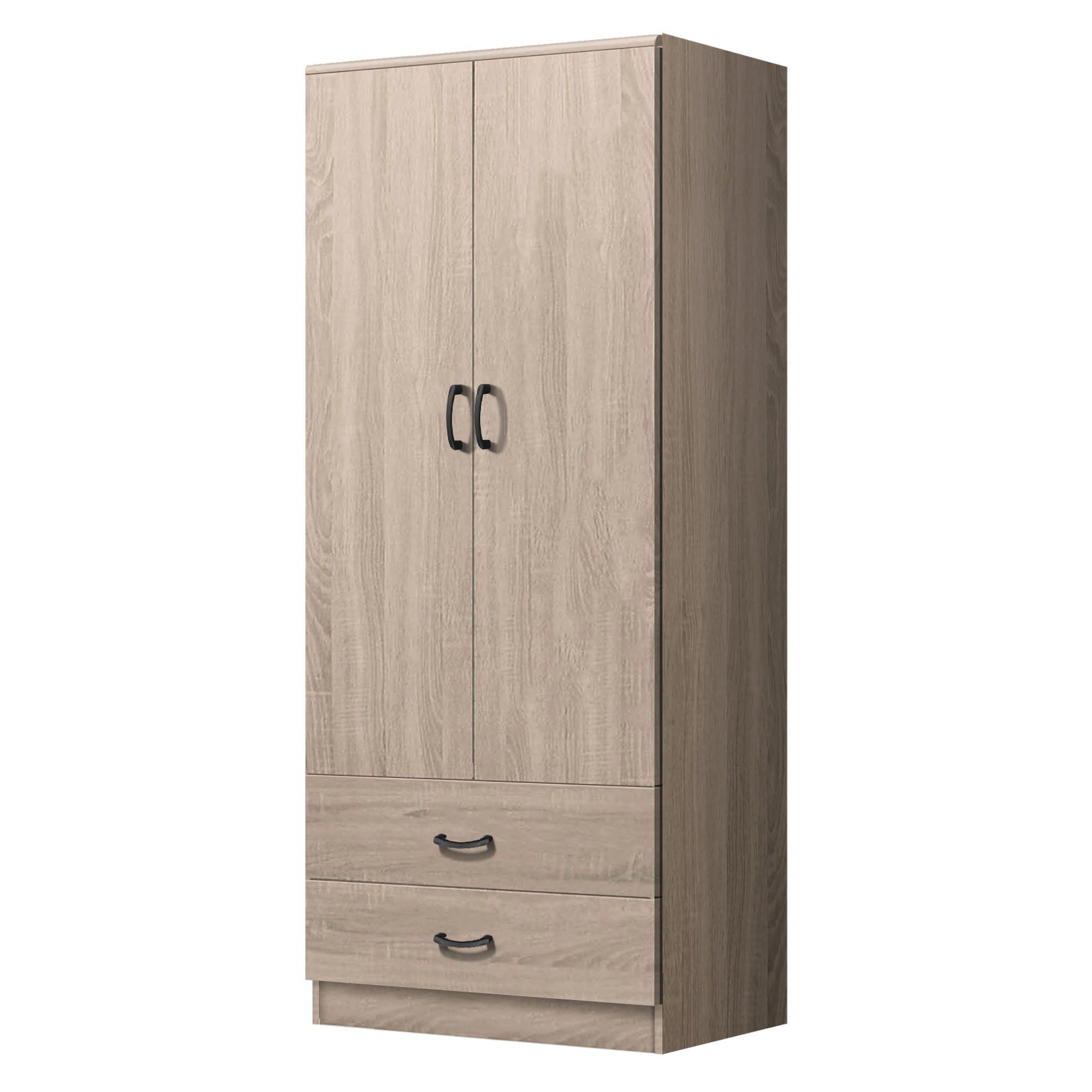 FG 2 DOOR WARDROBE + 2 DRAWER_4