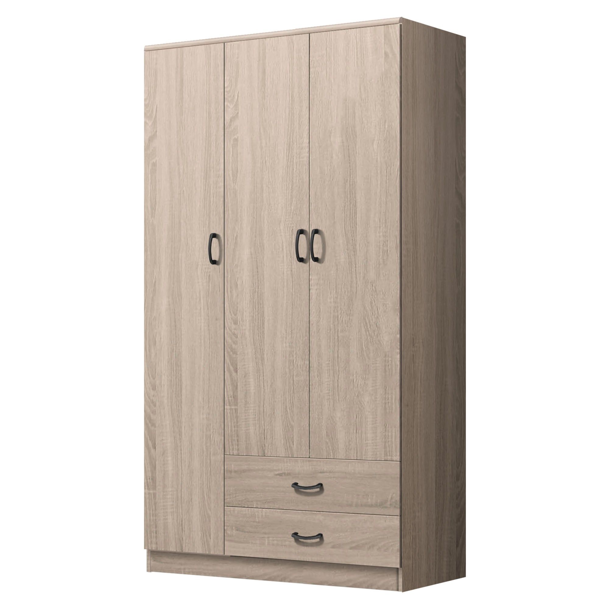 FG 3 DOOR WARDROBE + 2 DRAWER_4