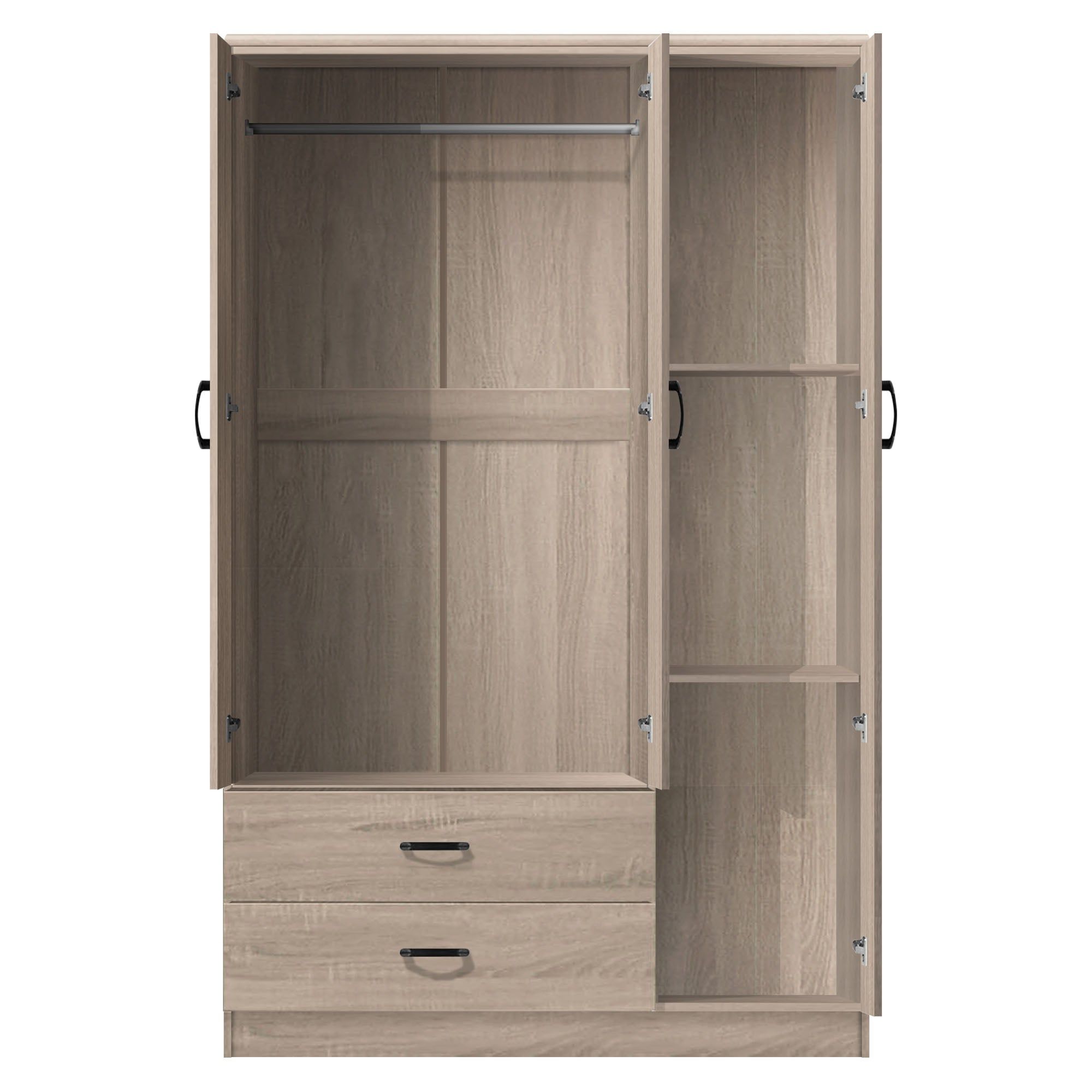 FG 3 DOOR WARDROBE + MIRROR_3