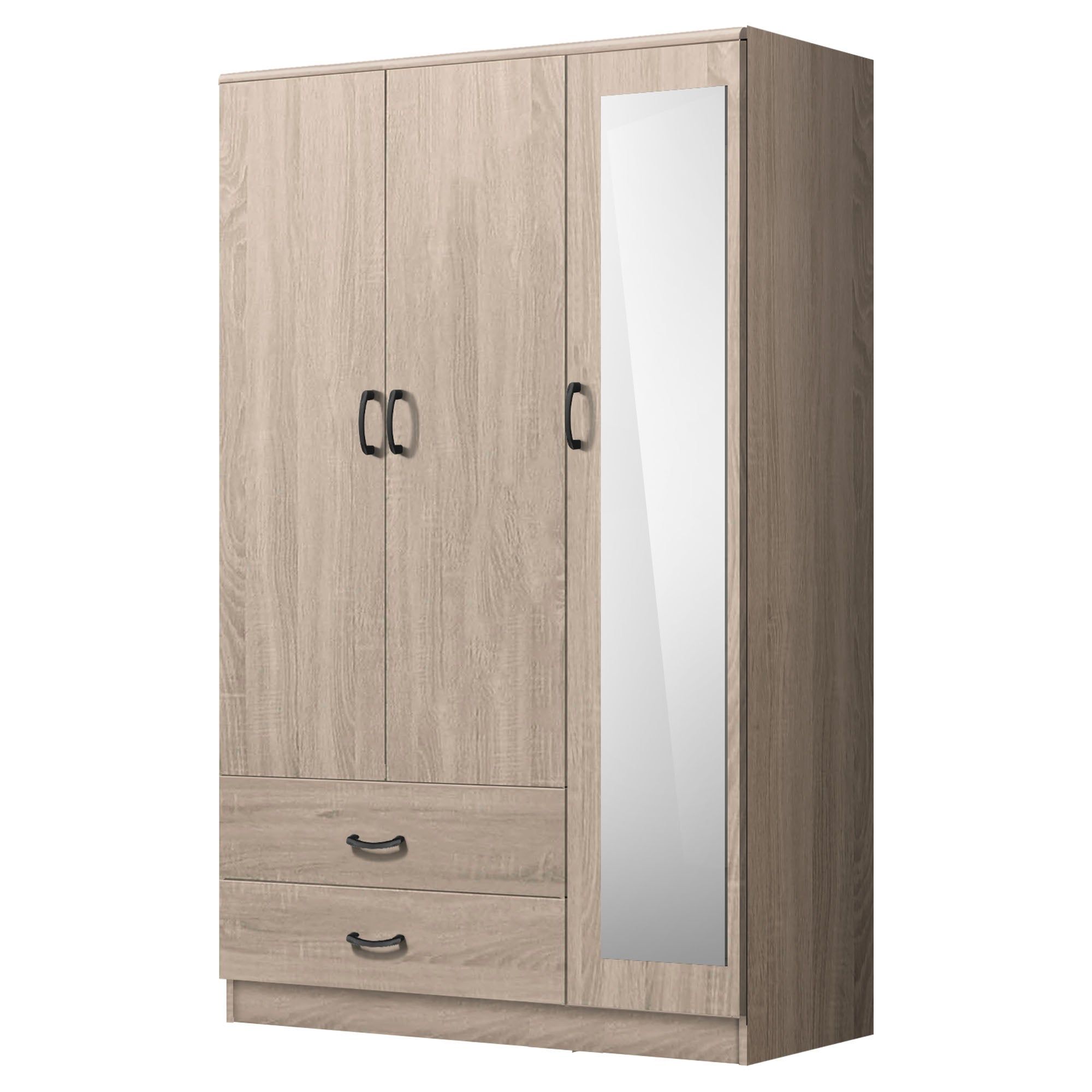 FG 3 DOOR WARDROBE + MIRROR_4