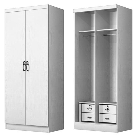 FG 2 DOOR WARDROBE + 2 DRAWER_4