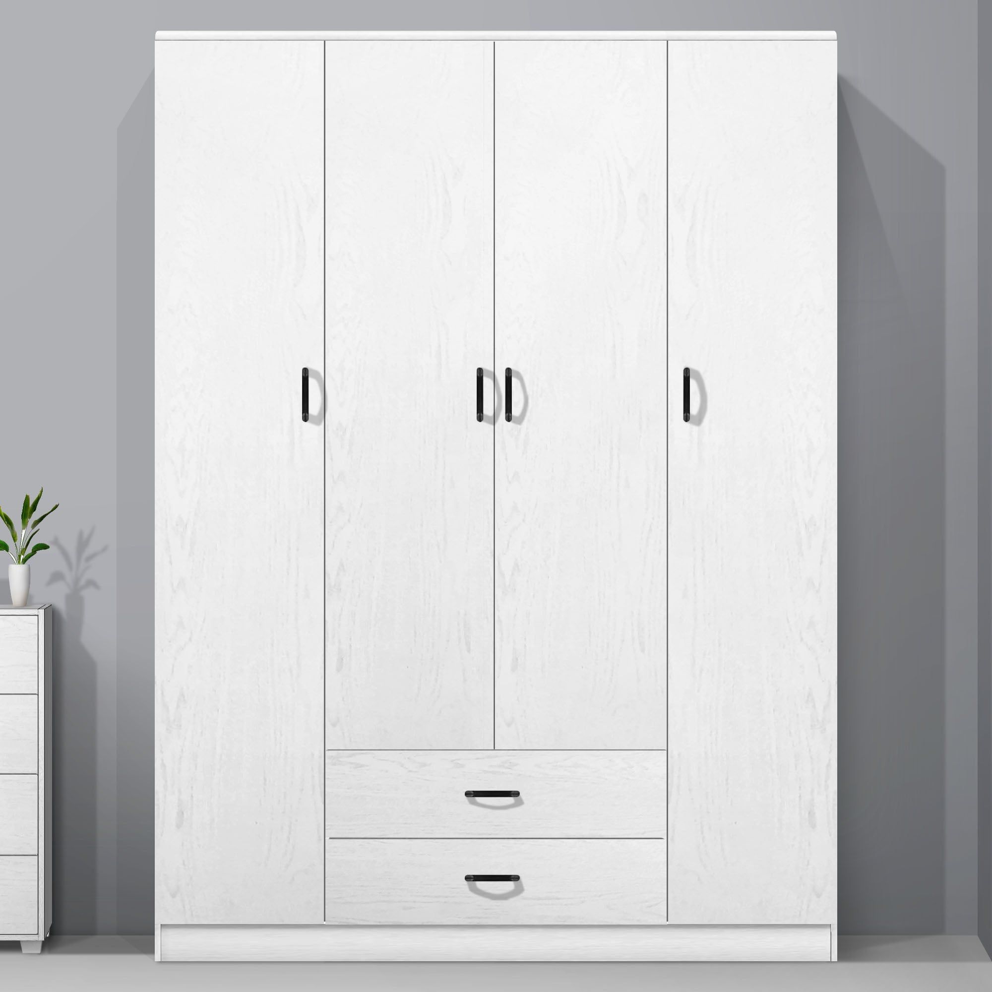 FG 4 DOOR WARDROBE + 2 DRAWERS_0