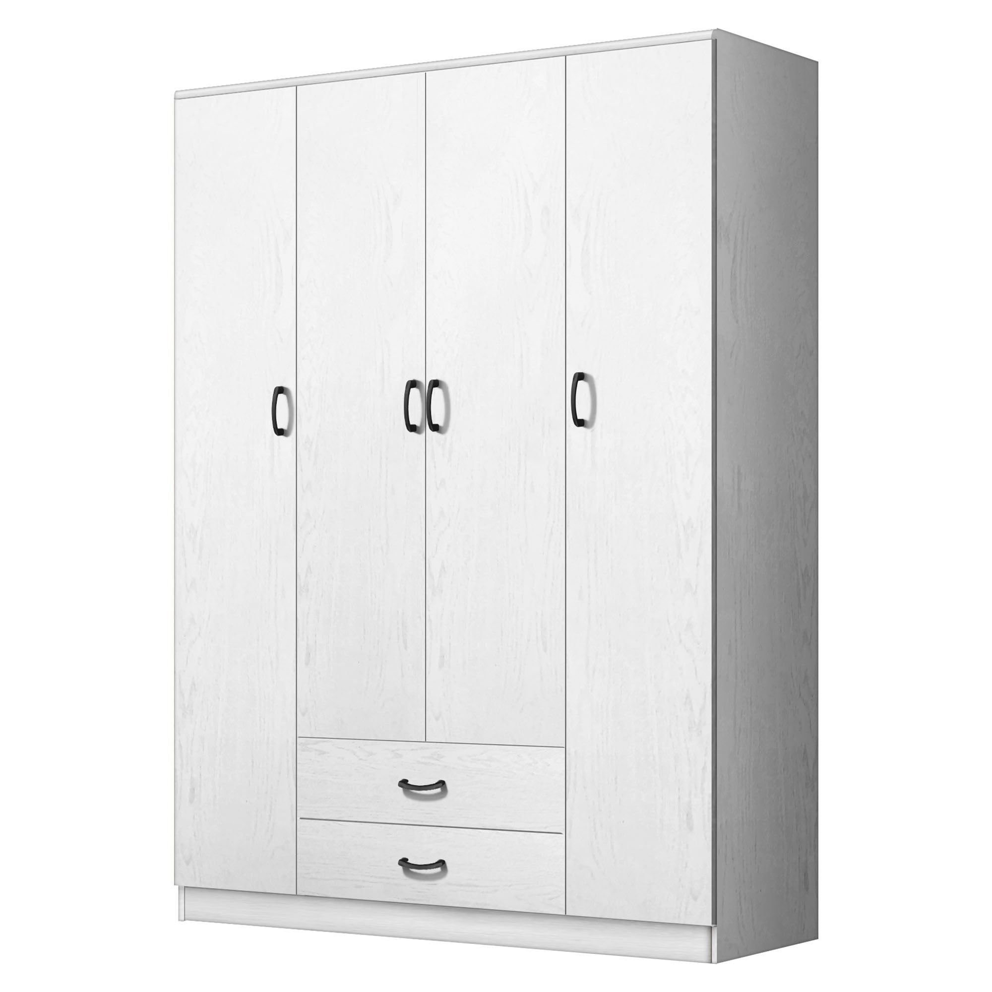 FG 4 DOOR WARDROBE + 2 DRAWERS_4