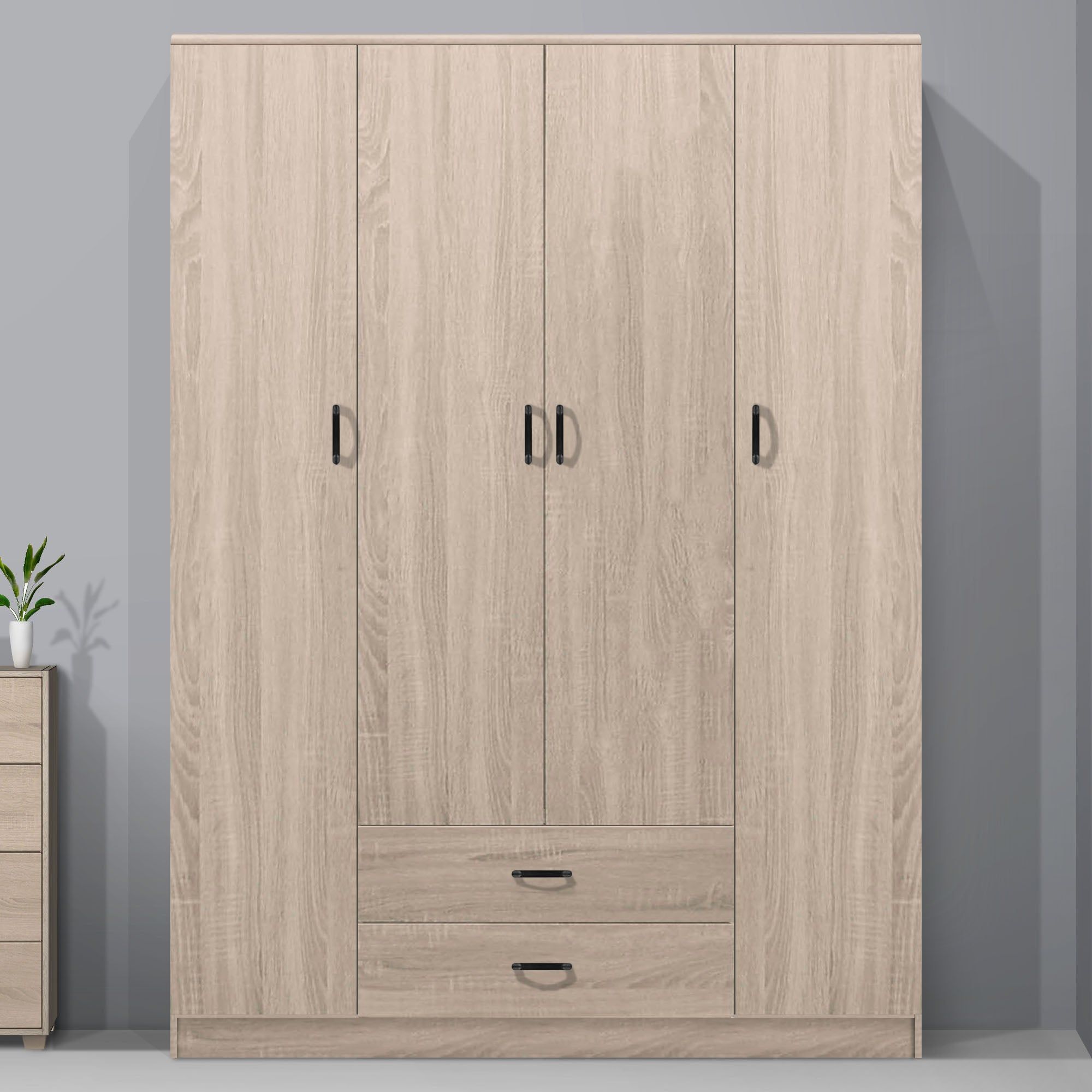 FG 4 DOOR WARDROBE + 2 DRAWER_0