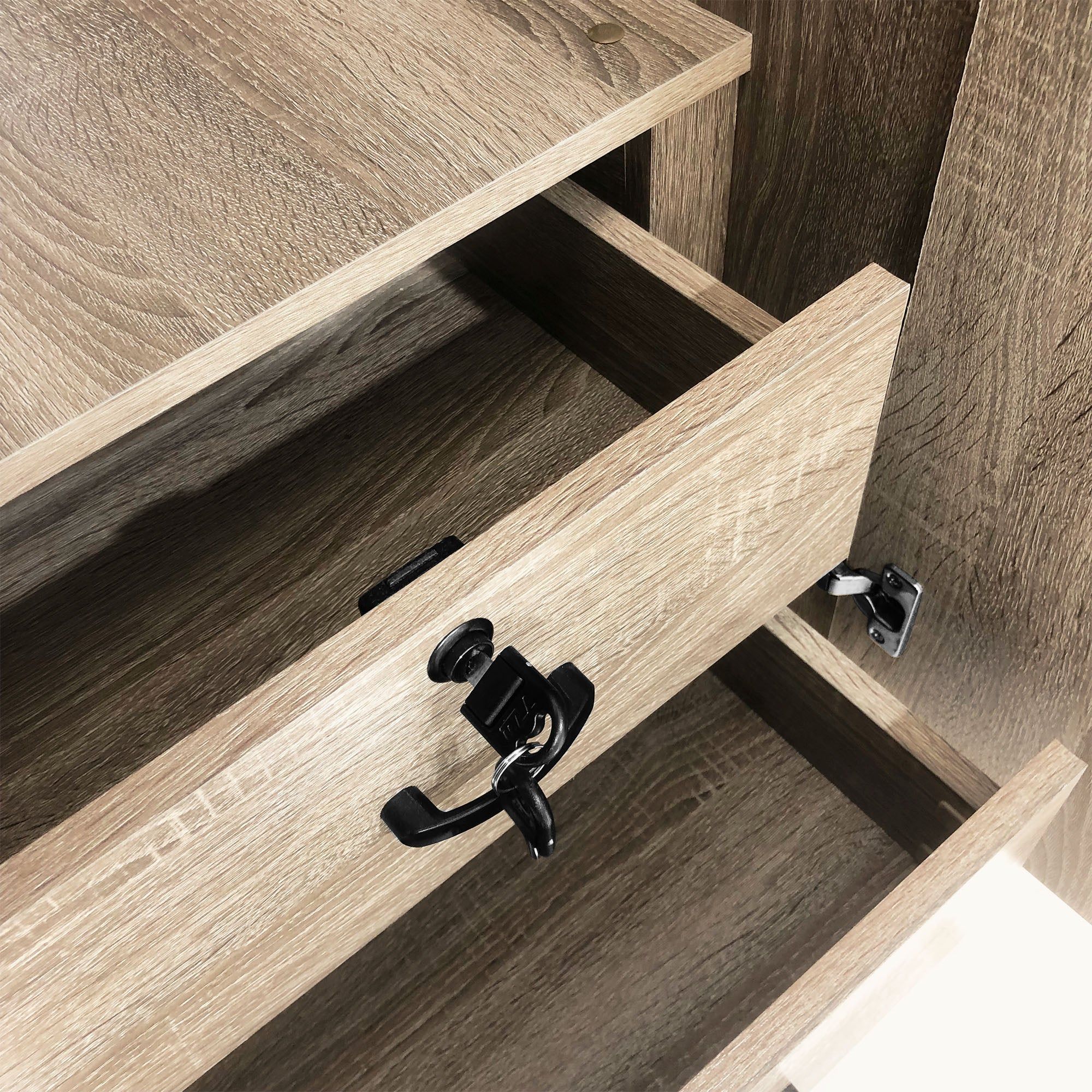FG 2 DOOR WARDROBE + 2 DRAWEER_6
