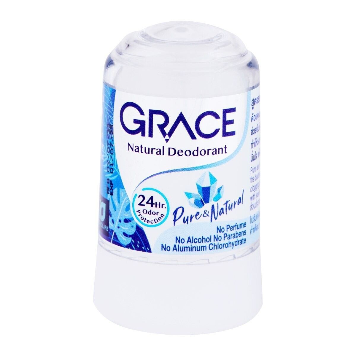 Grace Natural Crystal Deodorant (70g) -  Pure Natural_0
