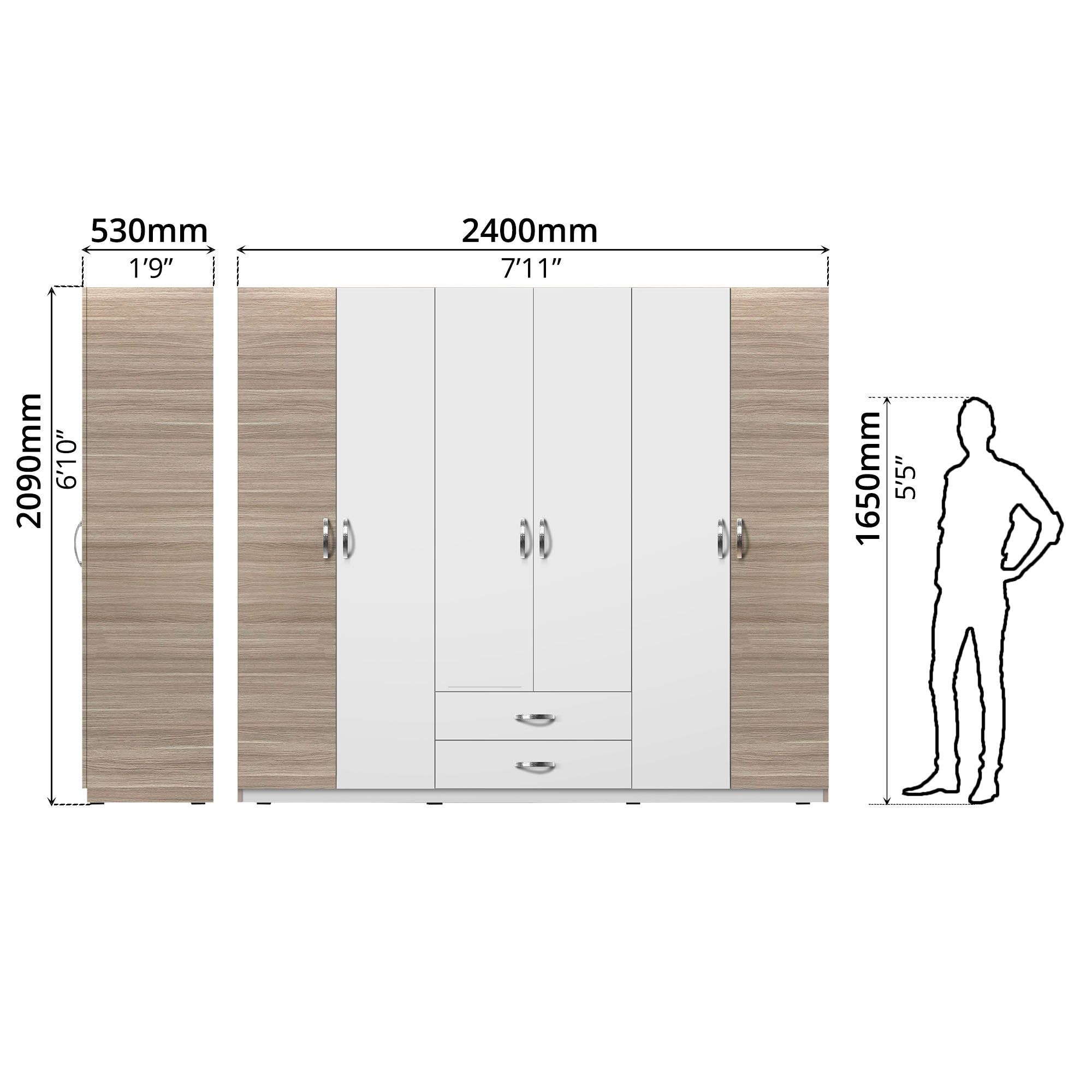 ADORE 6 DOORS WITH 2 DRAWERS_8