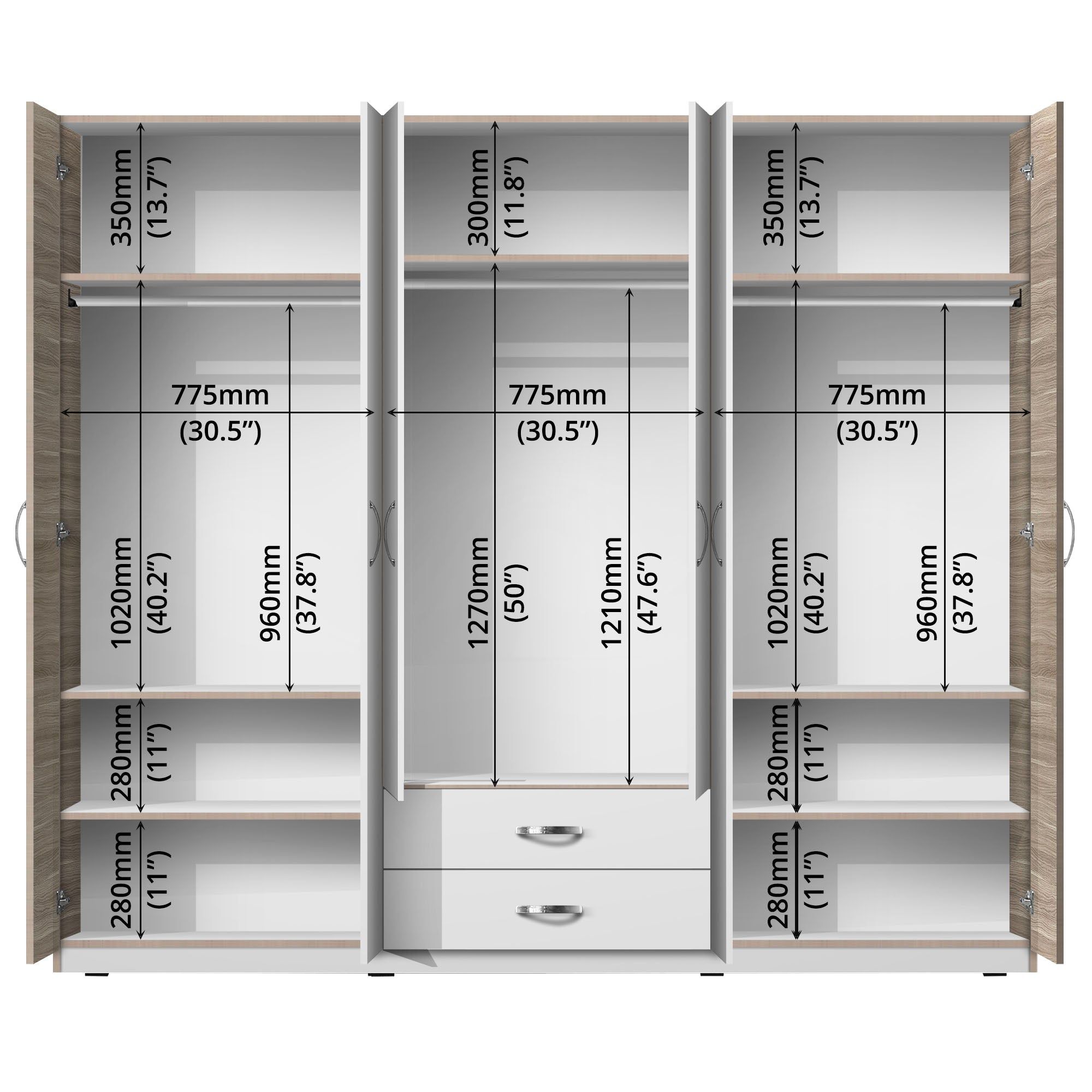 ADORE 6 DOORS WITH 2 DRAWERS_7