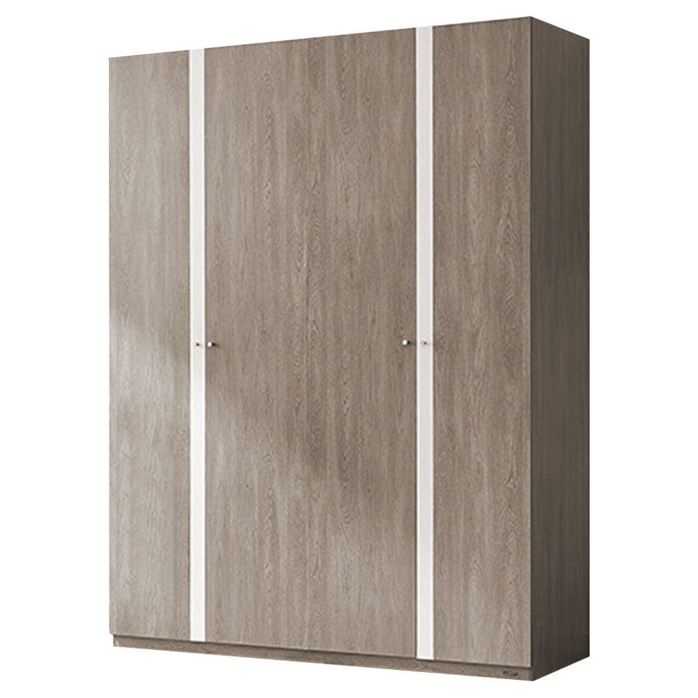 QUANU 4 DOORS WARDROBE DARK BROWN_4