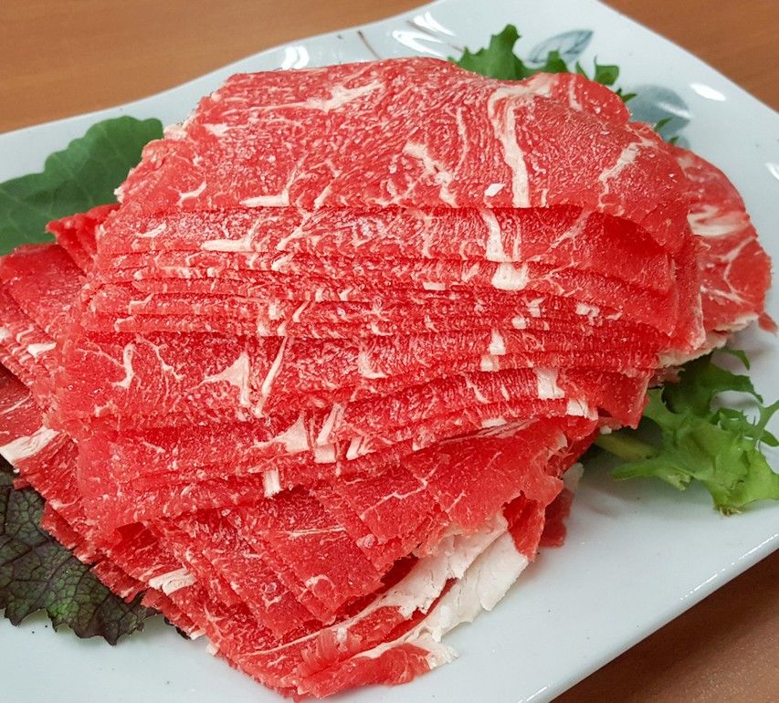 🇺🇲미국 흑우 소고기 목등심 슬라이스(불고기/샤브샤브용) SLICED CAB BEEF CHUCK ROLL 300g_1
