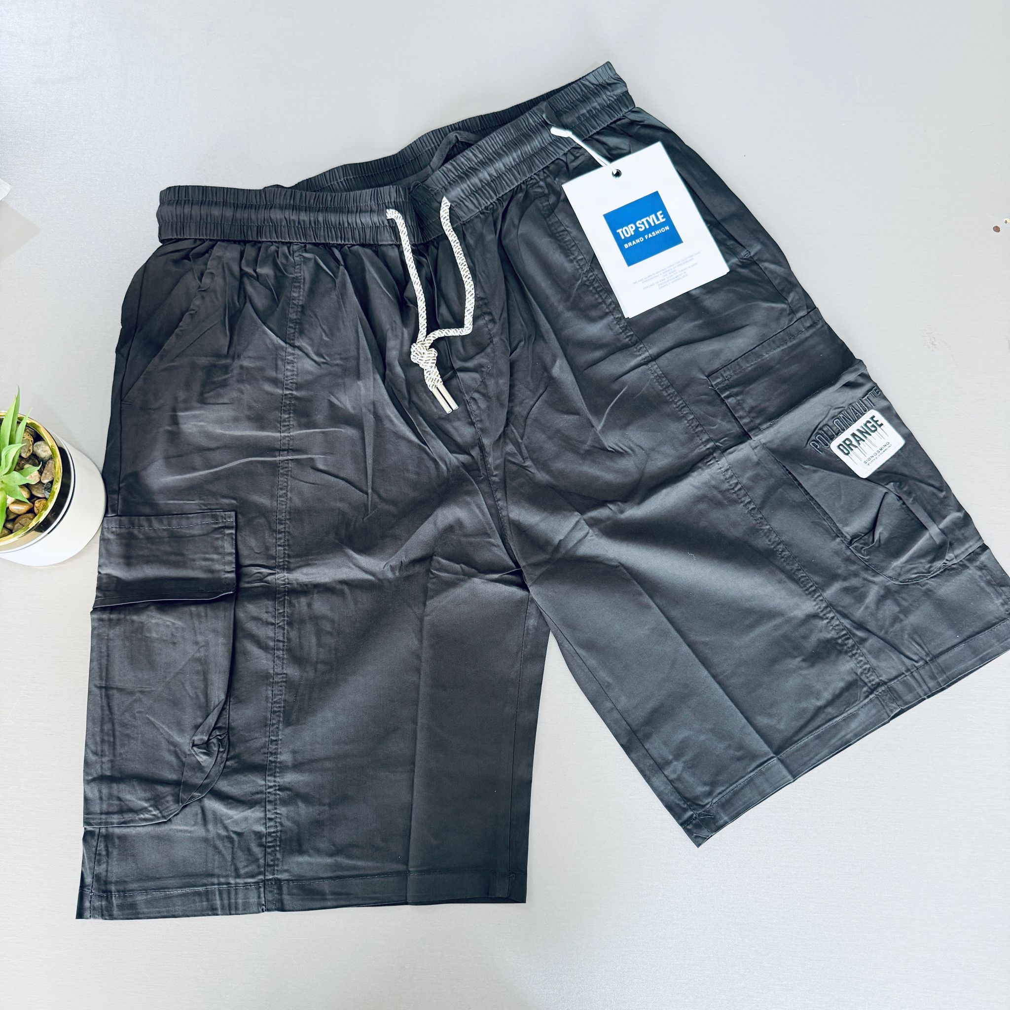 CARGO SHORTS - BLACK _0
