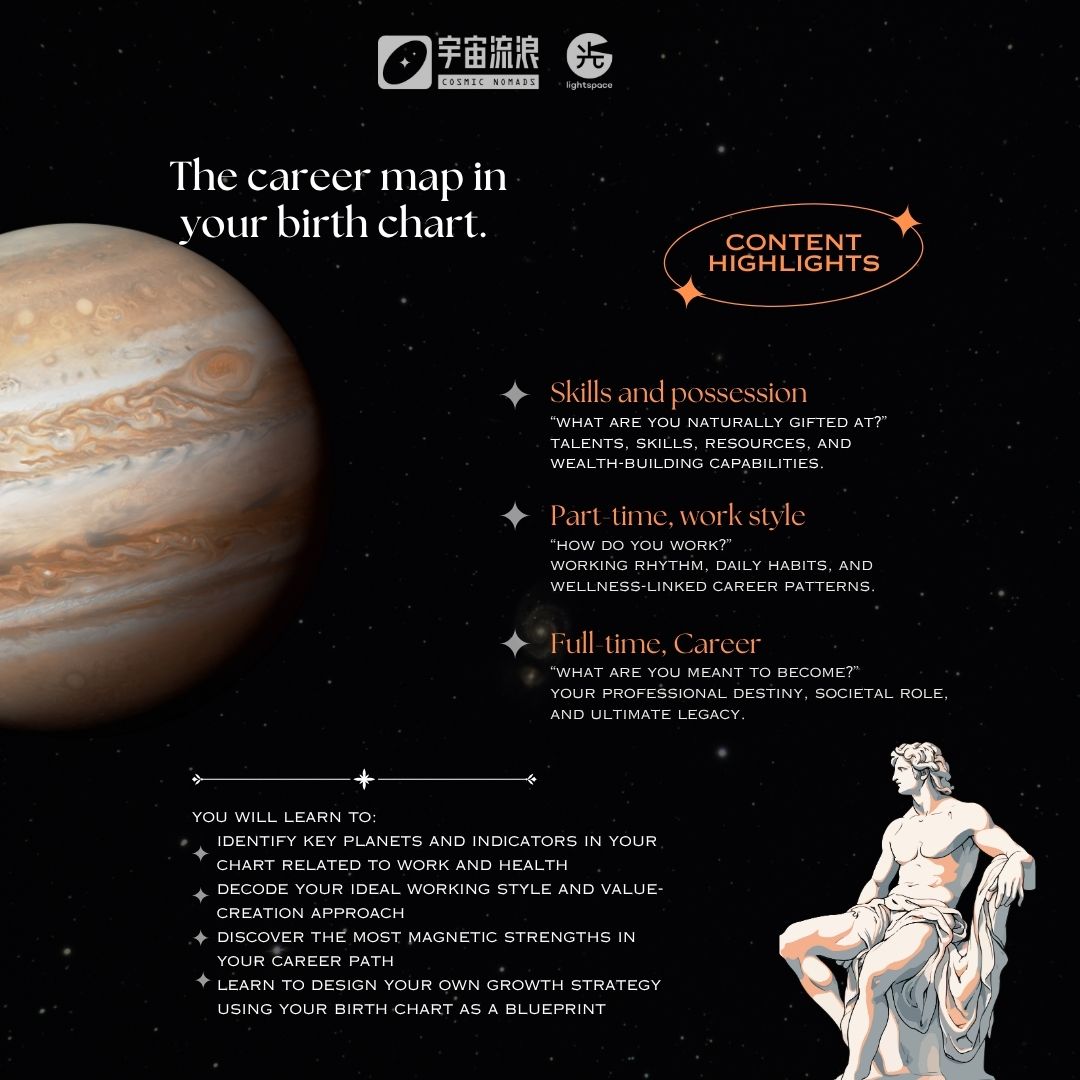 【工作坊】占星：天赋密码工作坊；如何从占星发掘你的事业财富成长的天赋？✦_3