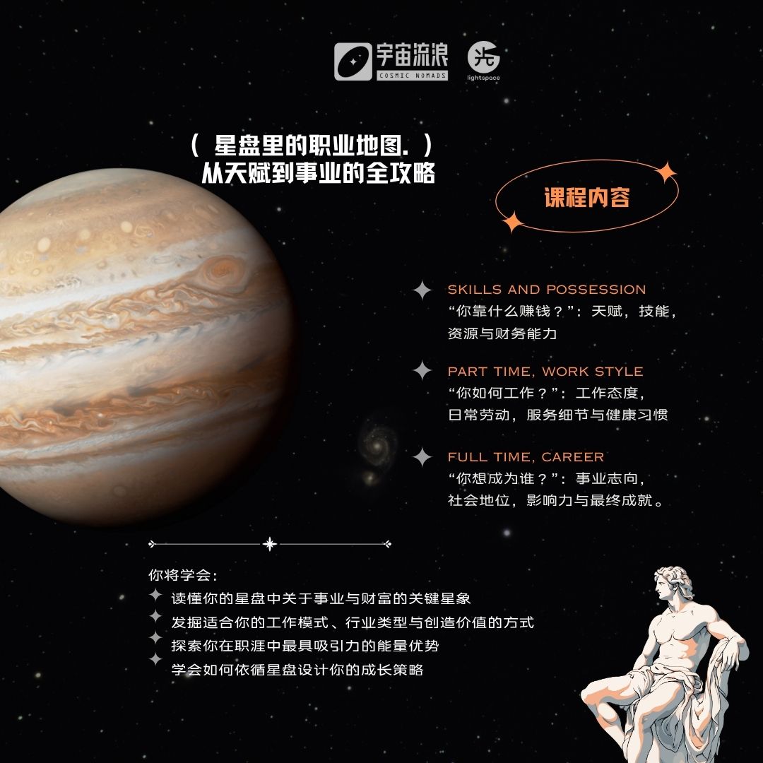 【工作坊】占星：天赋密码工作坊；如何从占星发掘你的事业财富成长的天赋？✦_2