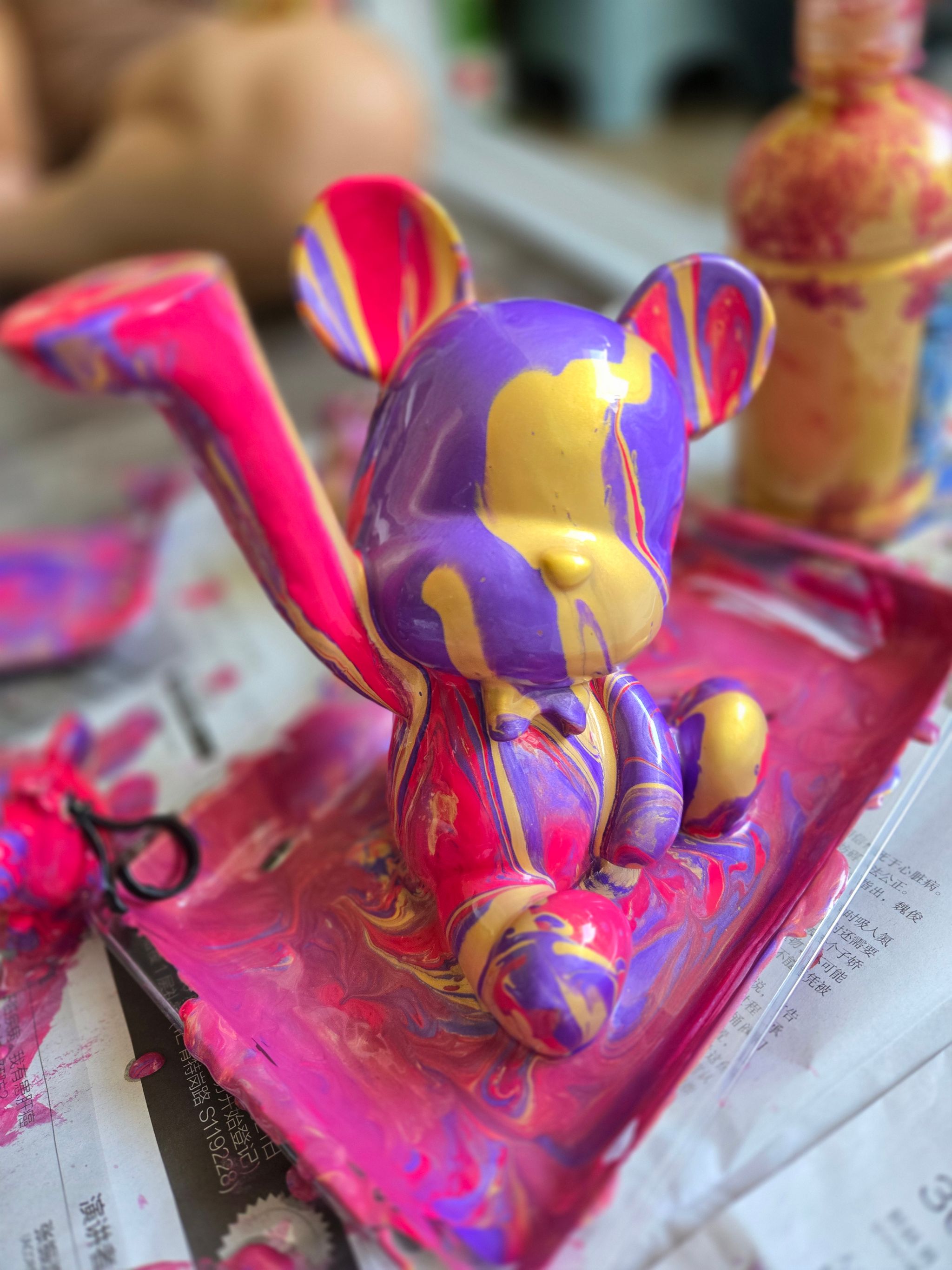 Fluid Art Beary Fun Kit_3