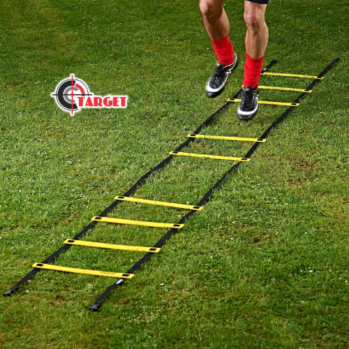 4m 6m 8m 10m Adjustable Agility Ladder Nylon Strap Jumping Ladder Fitness Football Training Equipment_2