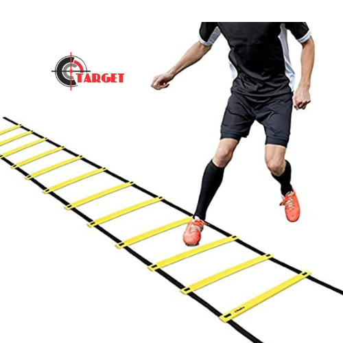 4m 6m 8m 10m Adjustable Agility Ladder Nylon Strap Jumping Ladder Fitness Football Training Equipment_1