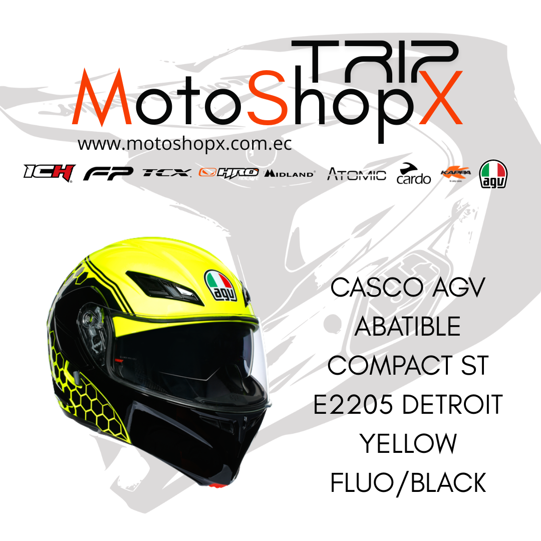 CASCO AGV ABATIBLE COMPACT ST E2205 DETROIT YELLOWW/BLACK_2
