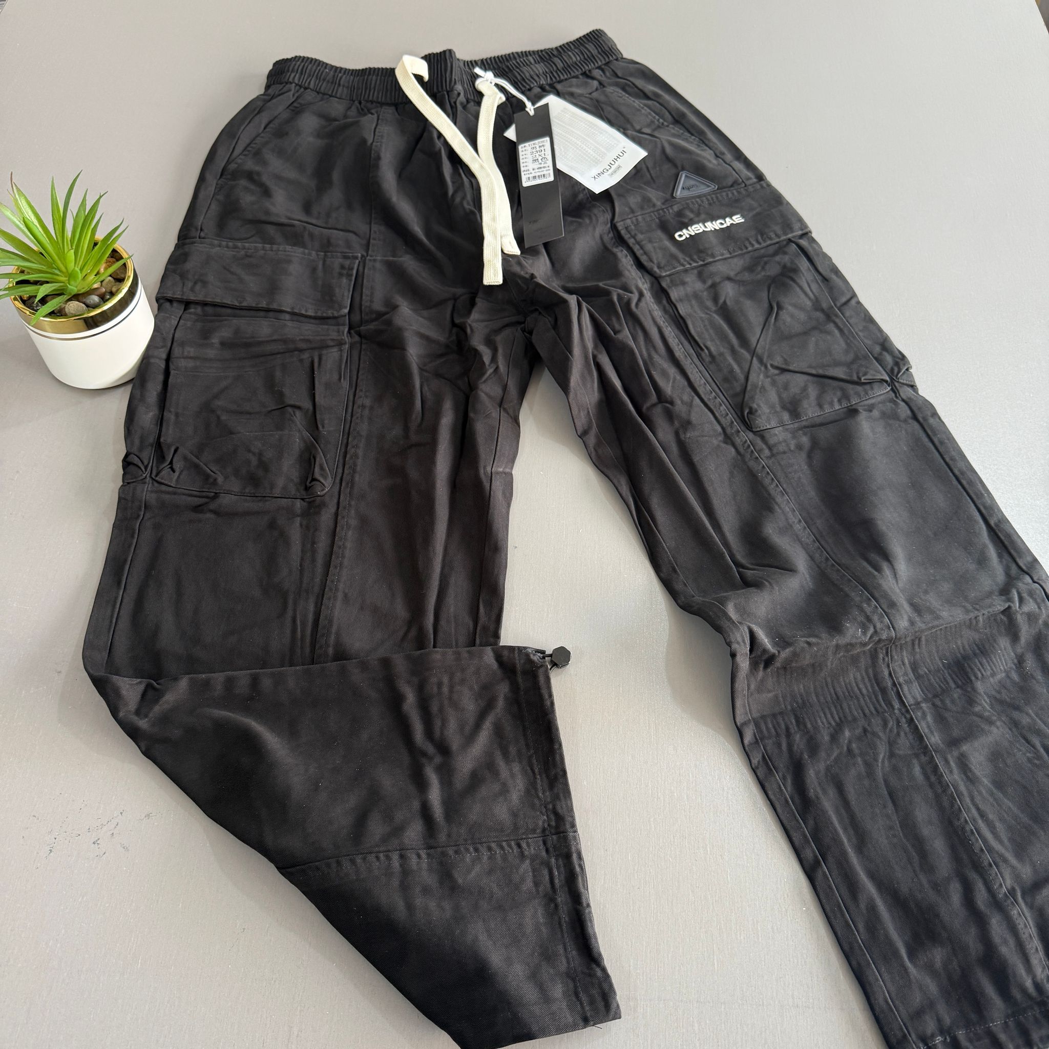 Cargo Pants 04 BLACK  _0