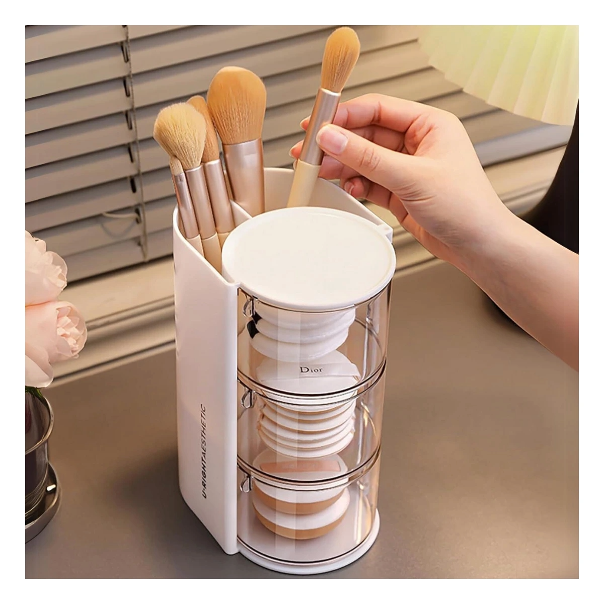 ORGANIZADOR JOYERO ACRILICO VERT 3 COMP BIGGER U RIGHT_1