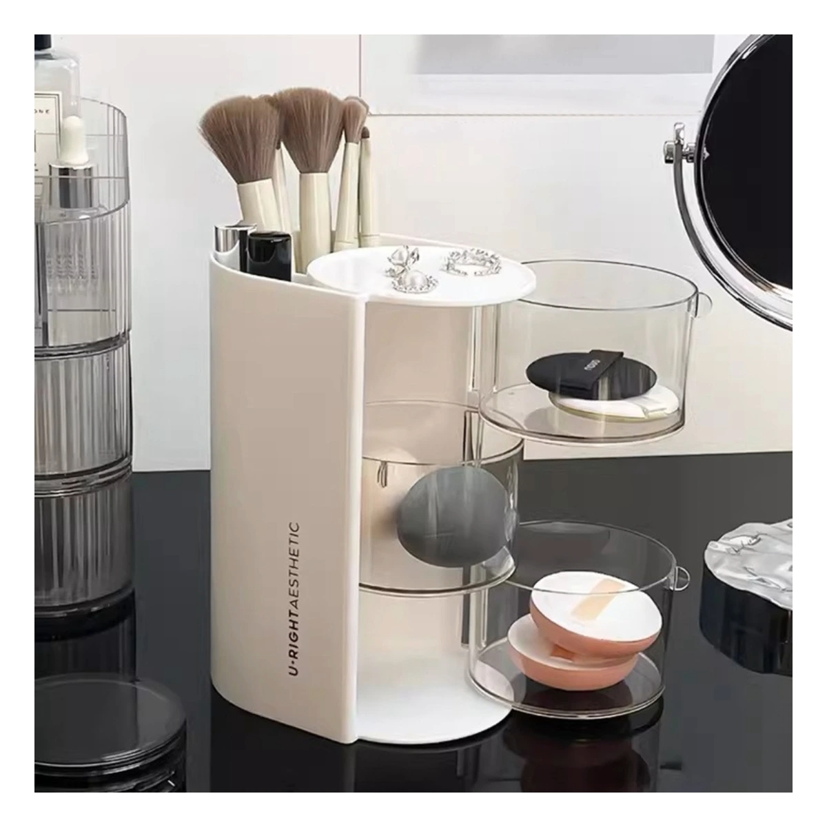 ORGANIZADOR JOYERO ACRILICO VERT 3 COMP BIGGER U RIGHT_0