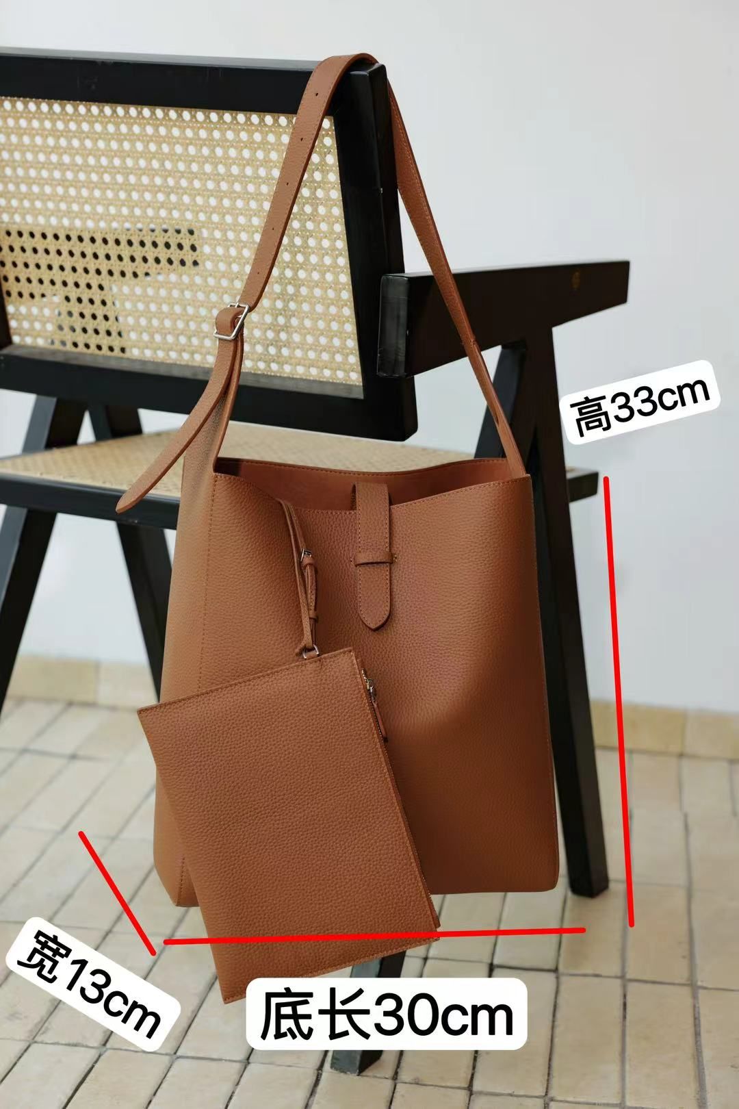  TR Tote Bag Calf Leather Self-manufactured_5