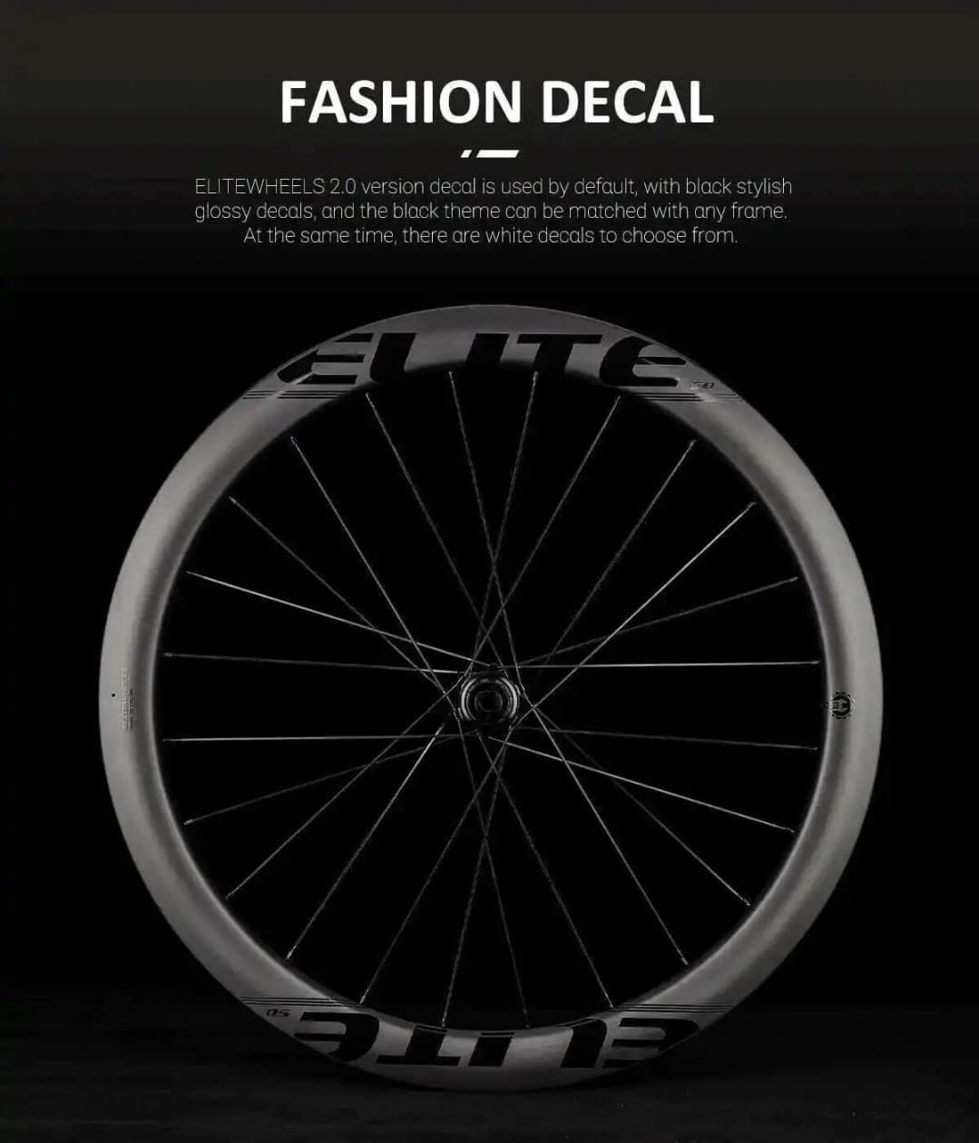 Elitewheels ENT-Disc 2.0 50 | 28 Carbon Wheelset_0