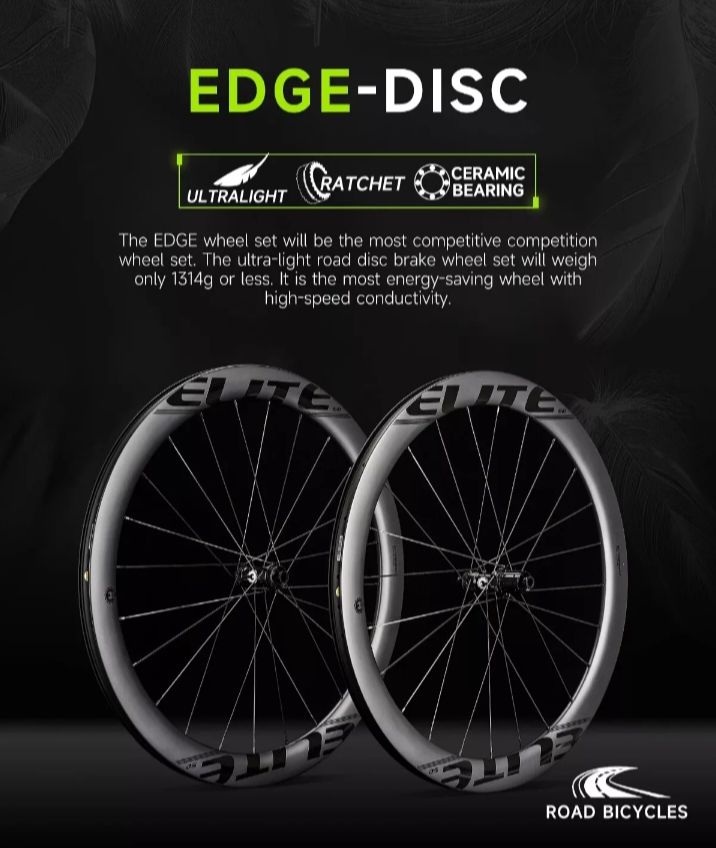 Elitewheels ENT-Disc 2.0 50 | 28 Carbon Wheelset_9