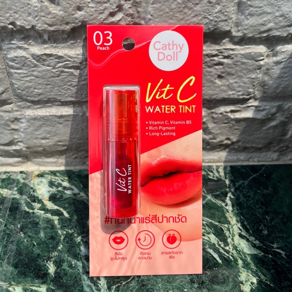 Cathy Doll Vit C Lip Tint 2.7g - Shade 03 Peach_0