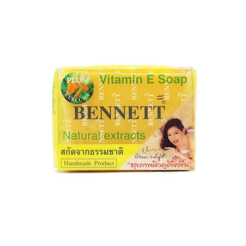 Bennett Vitamin E Soap (130 g) - With Curcuma_0