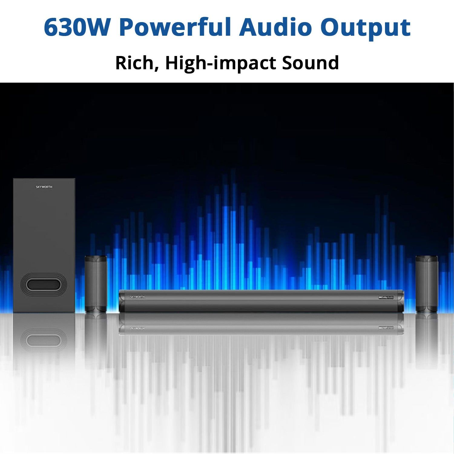 SKYWORTH 5.1ch Sound Bar + Subwoofer_4