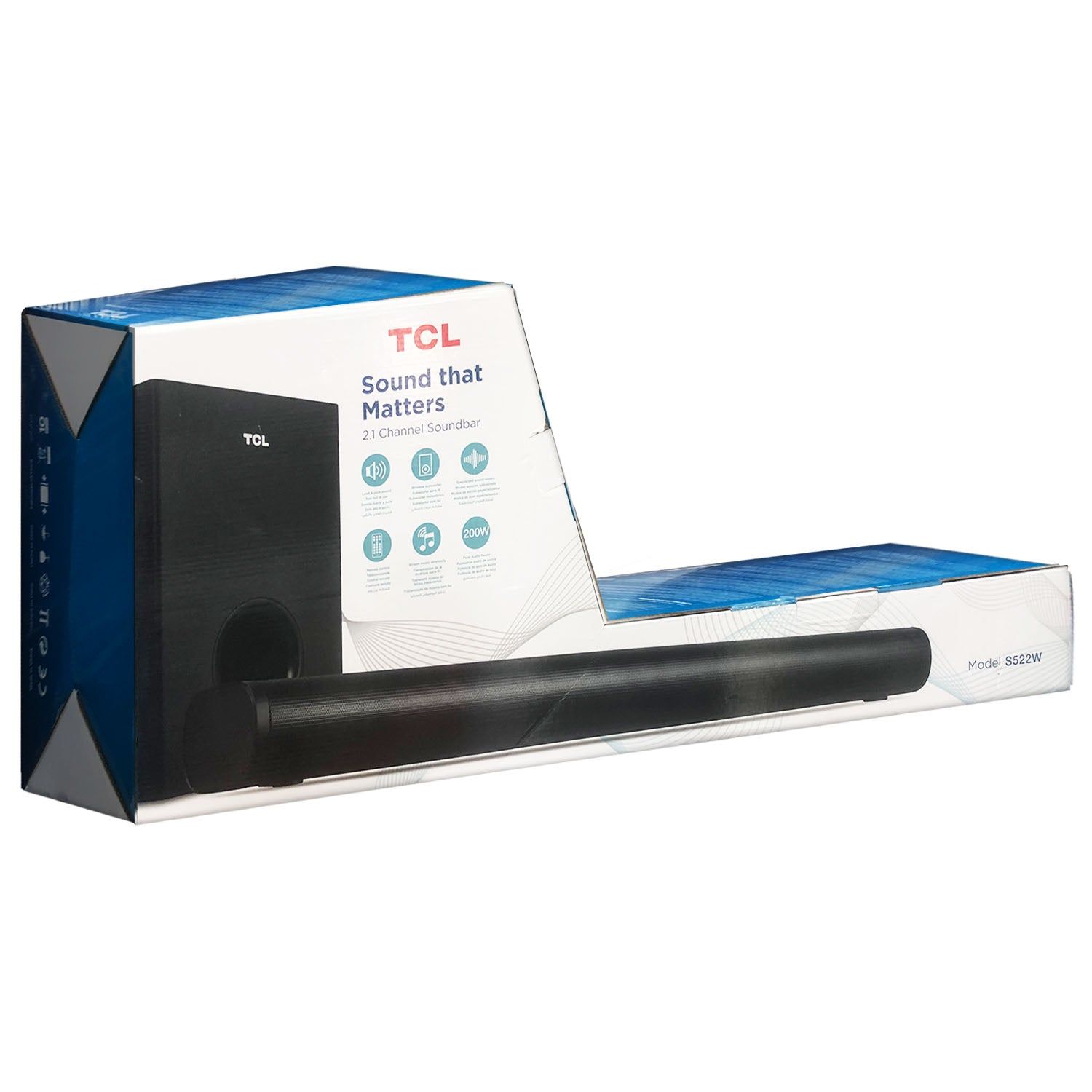 TCL 2.1ch Sound Bar + Subwoofer_5